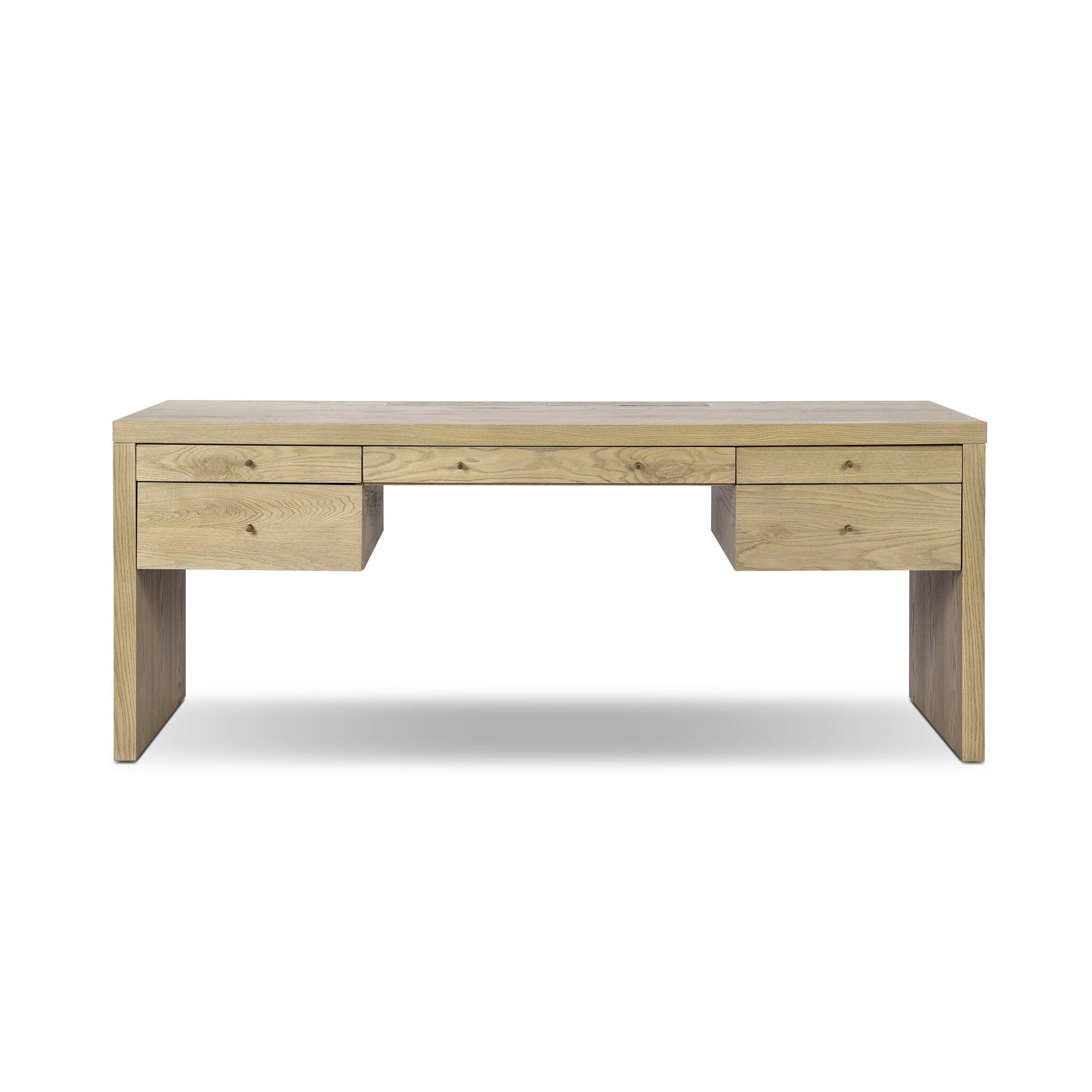 Torrington Desk - Sandy Oak Resawn