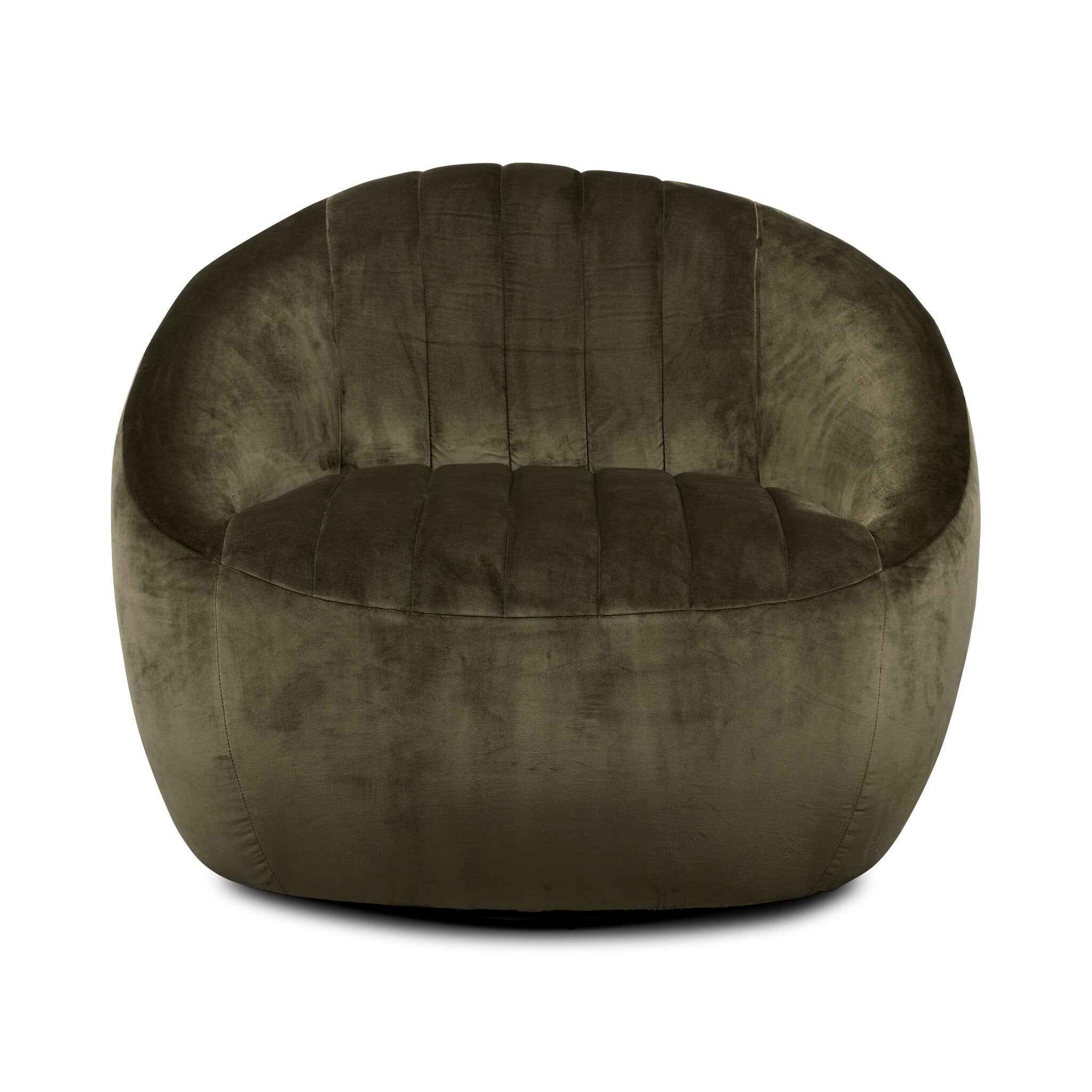 Audie Swivel Chair - Surrey Olive