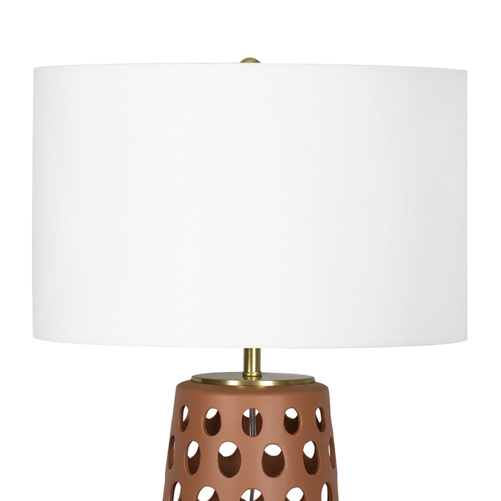 Kelvin Ceramic Table Lamp (Terra Cotta)