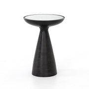 Marlow Mod Pedestal Table - Ash Glass