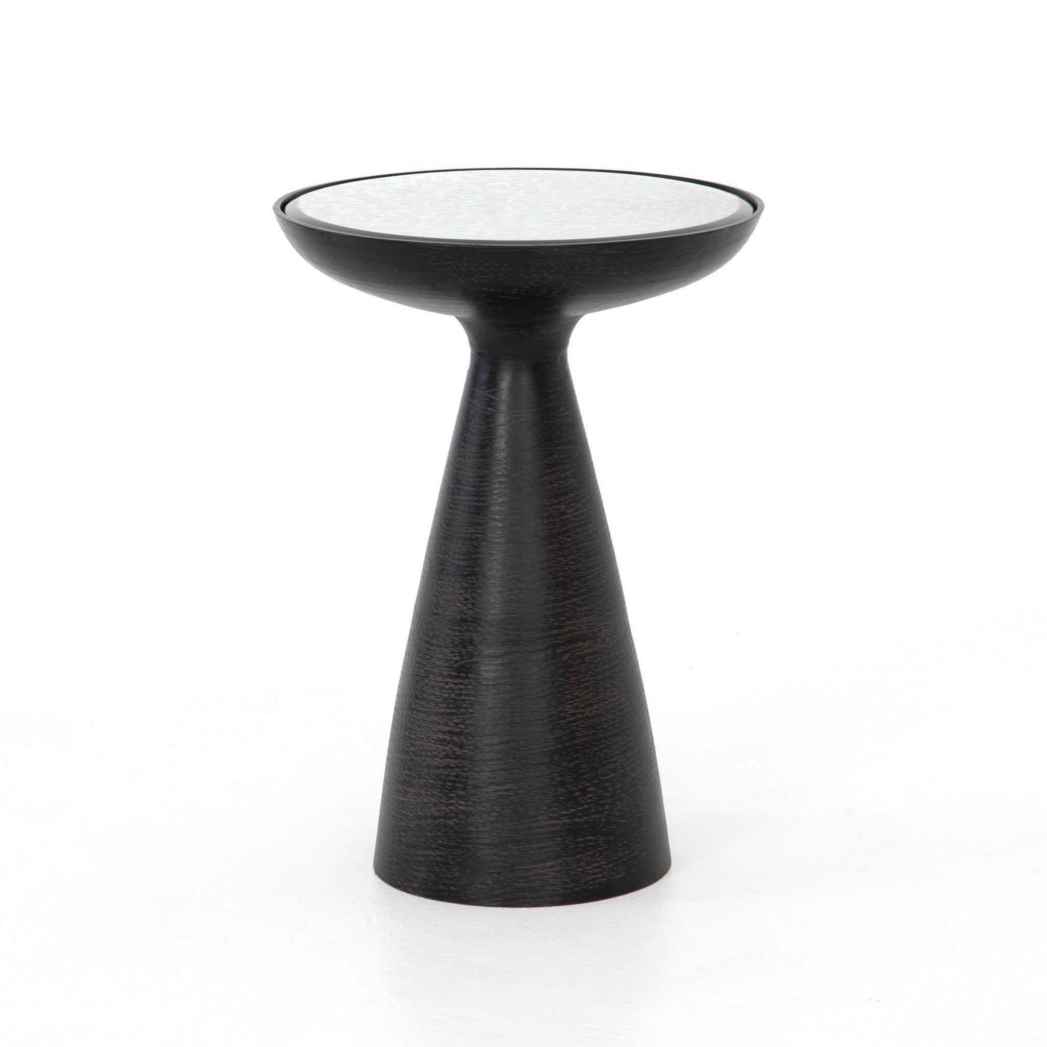 Marlow Mod Pedestal Table - Ash Glass