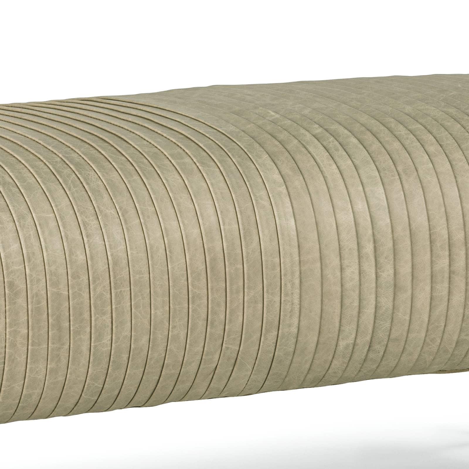 Beretta Leather Bench (Cappuccino)
