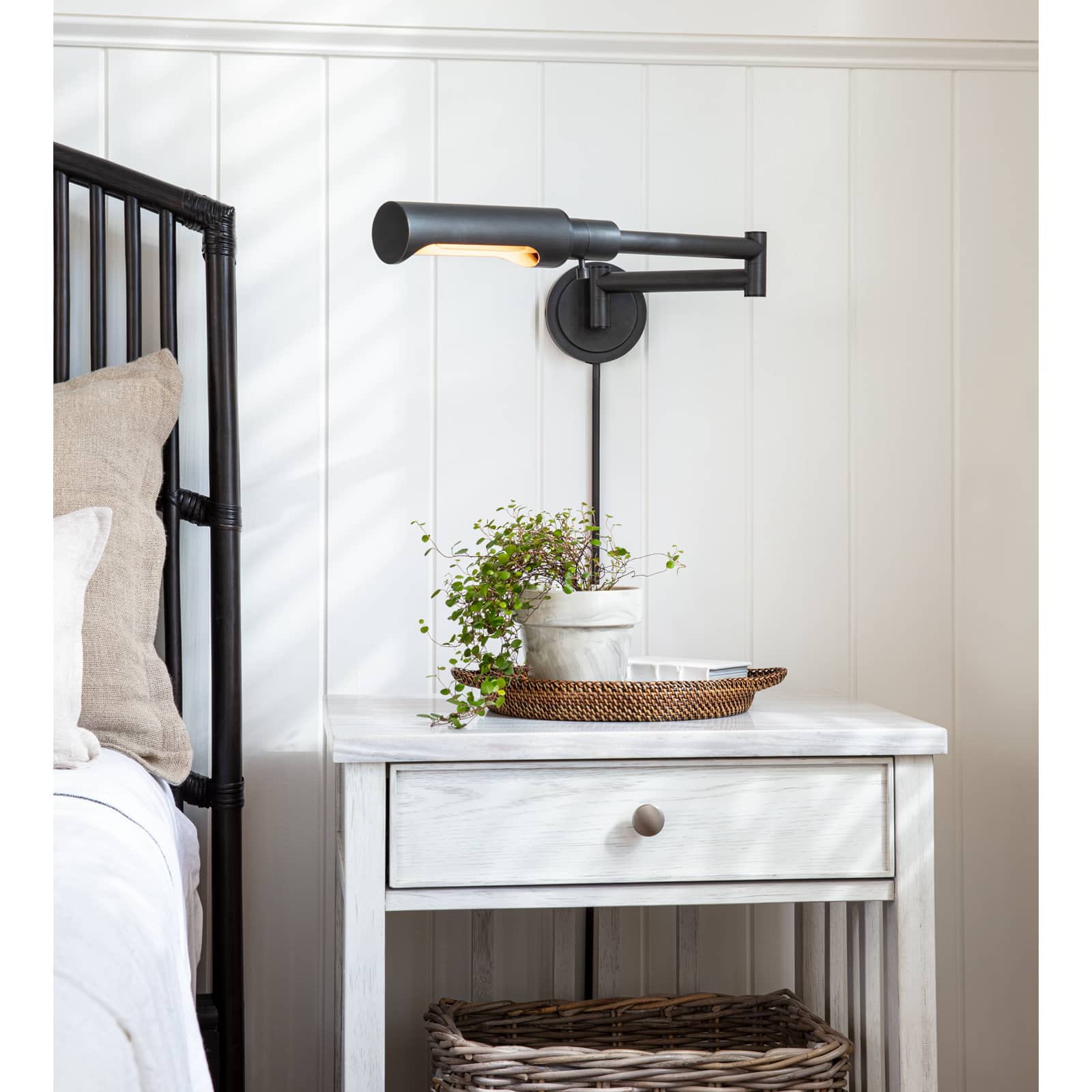 Noble Swing Arm Task Sconce (Oil Rubbed Bronze)