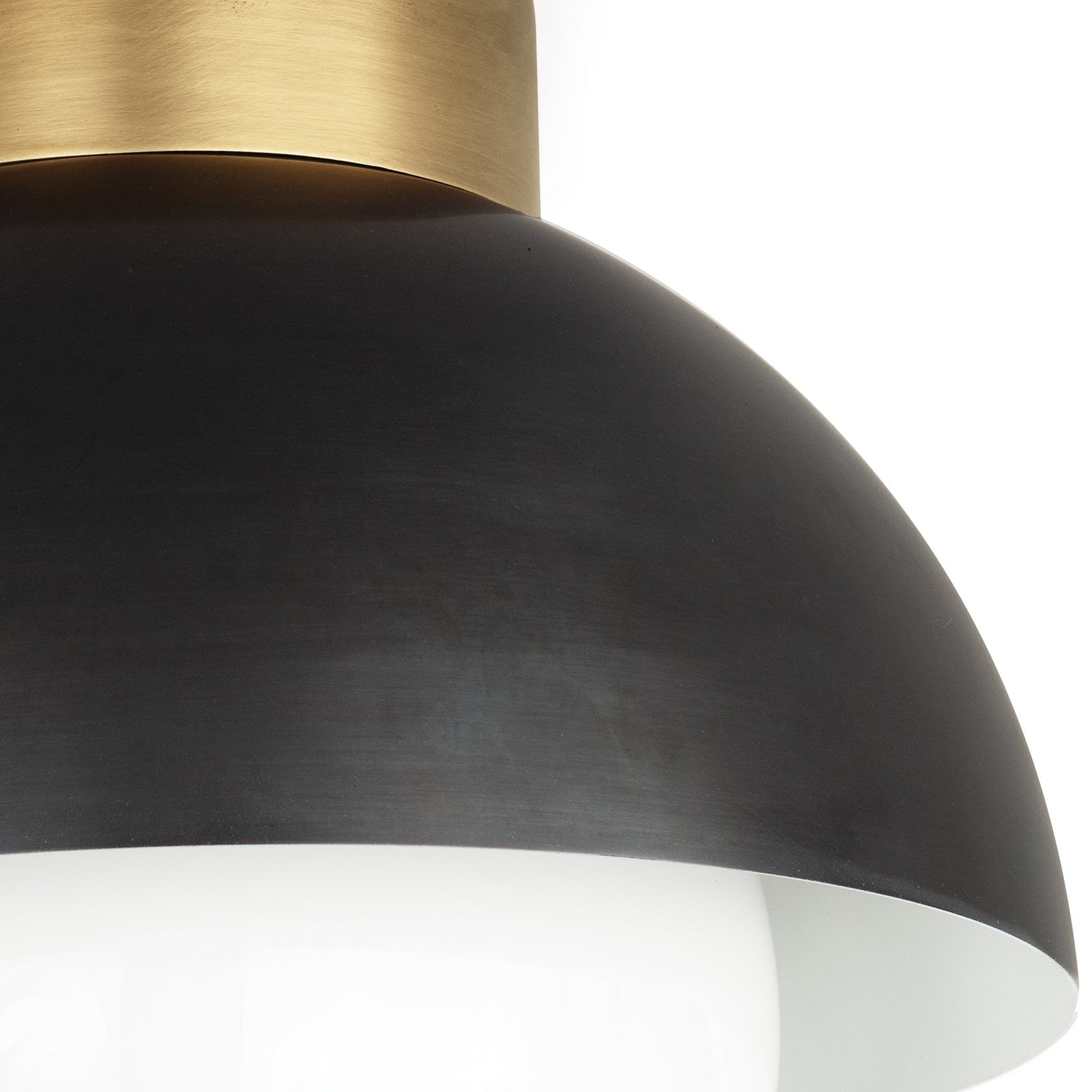 Montreux Flush Mount (Oil Rubbed Bronze and Natural Brass)
