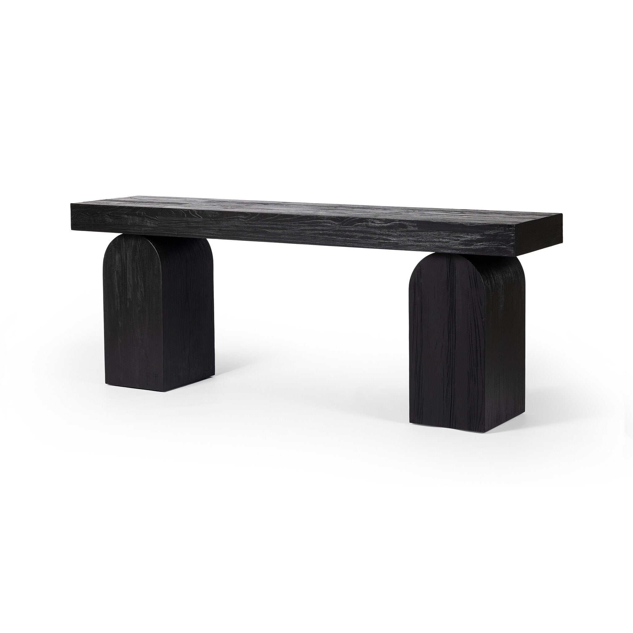 Keane Console Table - Reclaimed Black Elm
