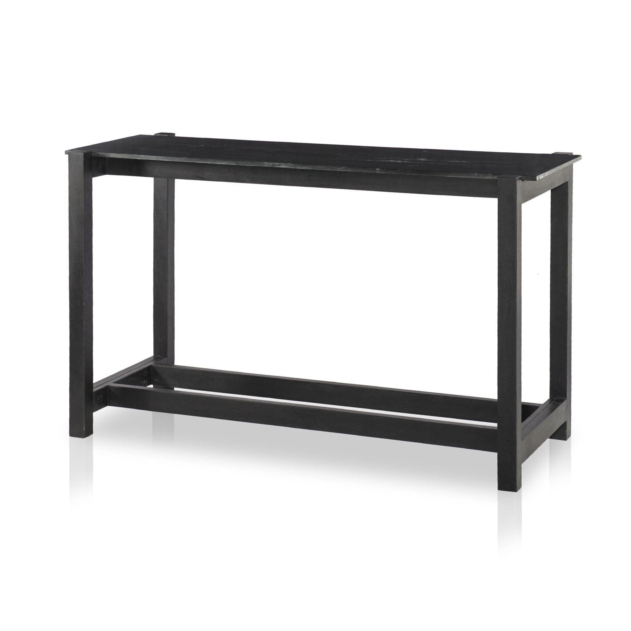 Scout Bar & Counter Table - Polished Black Marble