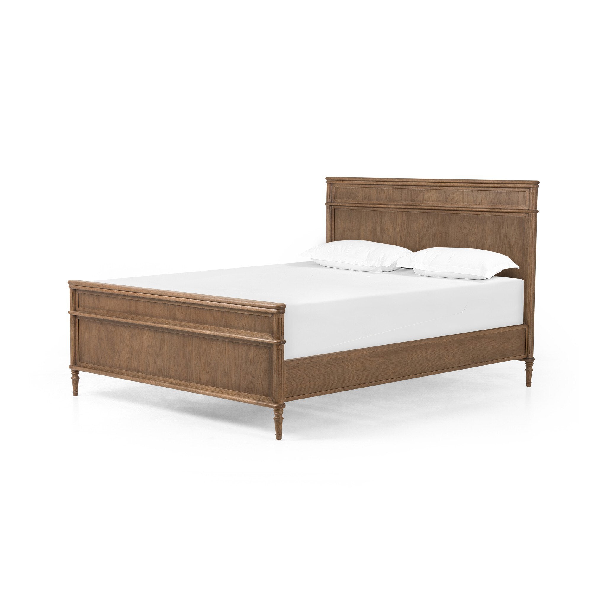 Toulouse Bed - Toasted Oak Veneer