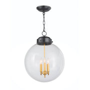 Globe Pendant (Oil Rubbed Bronze and Natural Brass)