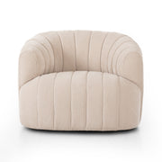 Elliana Swivel Chair - Blamont Cream