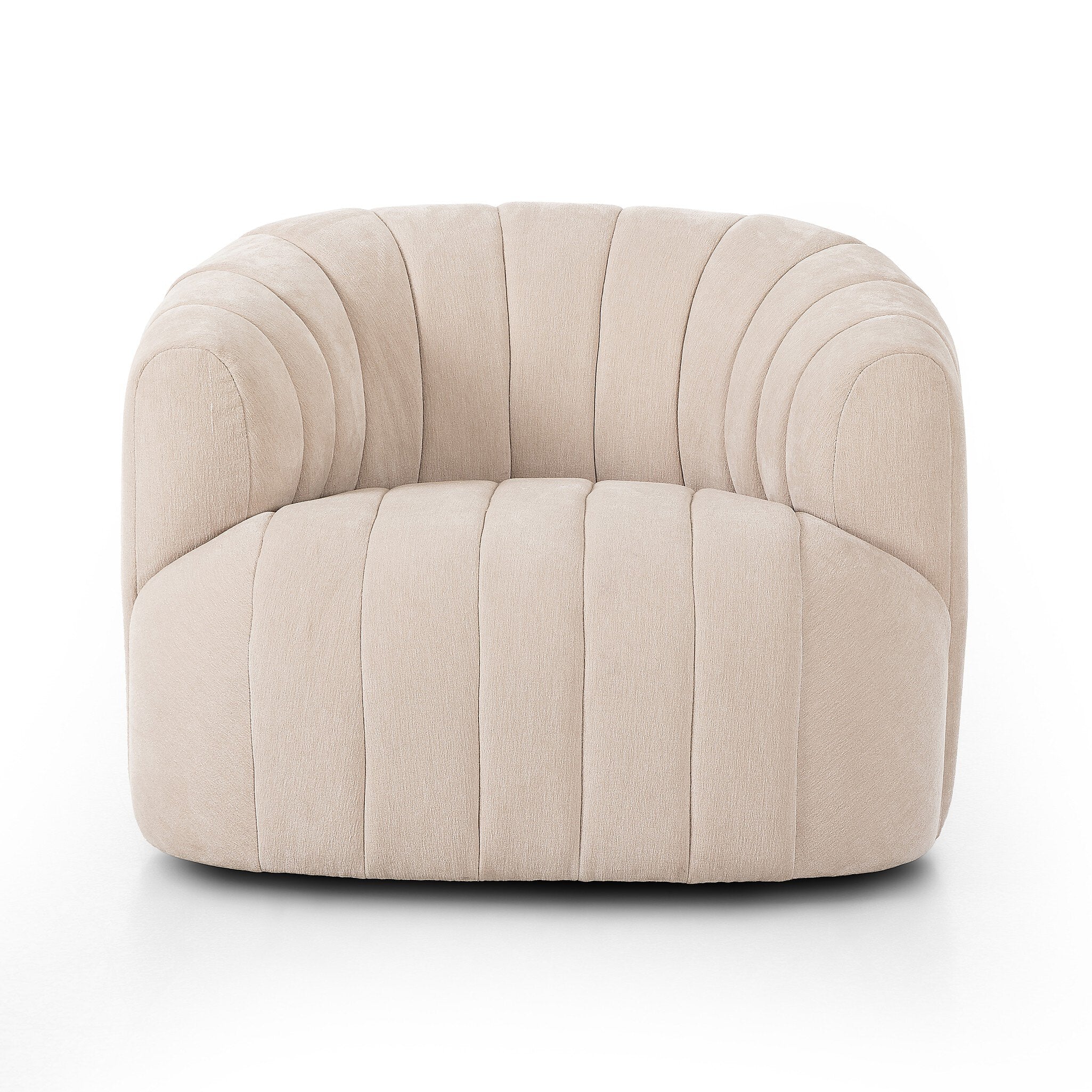 Elliana Swivel Chair - Blamont Cream