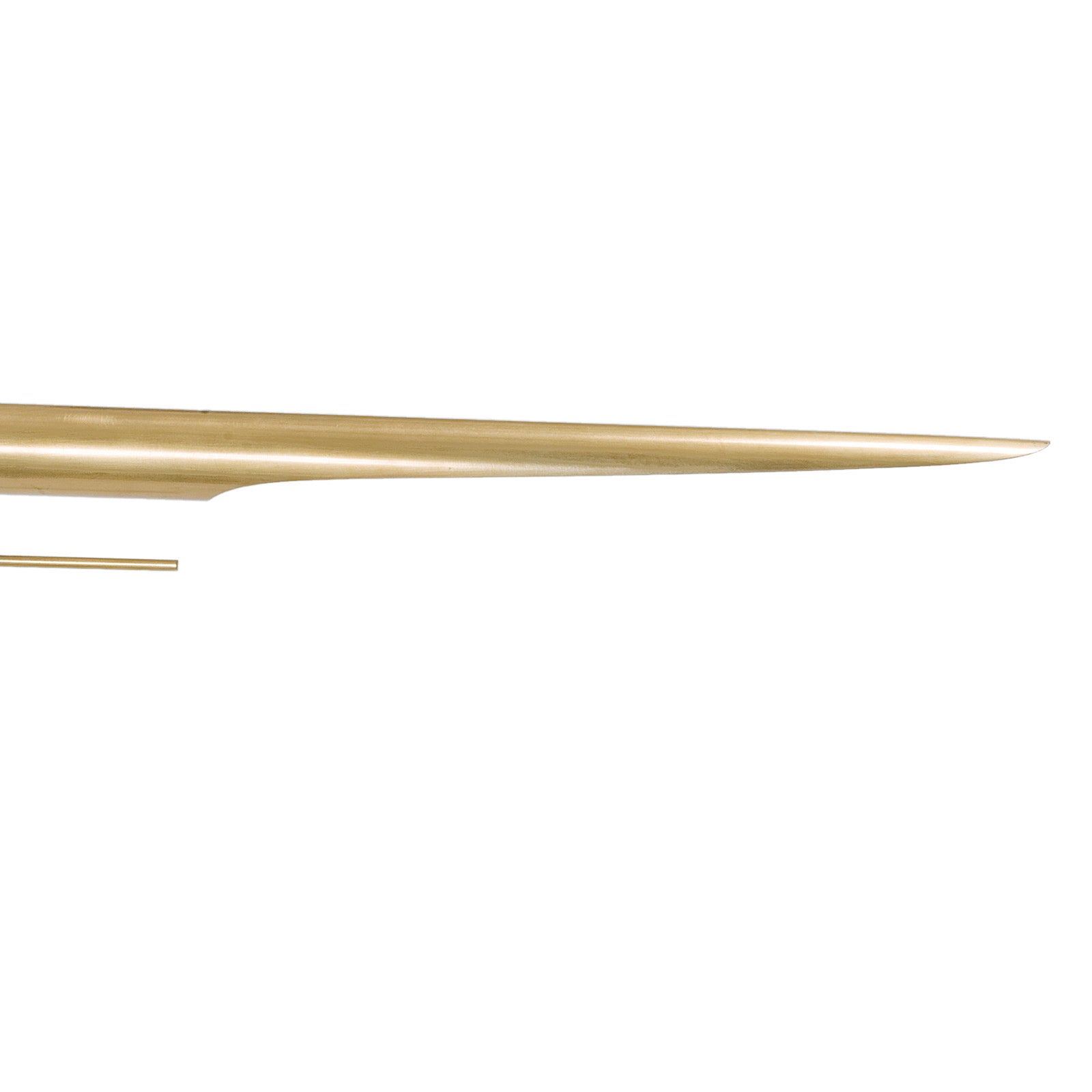 Raven Floor Lamp (Natural Brass)
