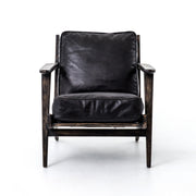 Brooks Lounge Chair - Rialto Ebony