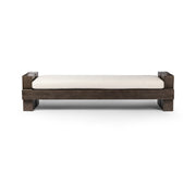 Heavy Wood Accent Bench - Alcala Cream