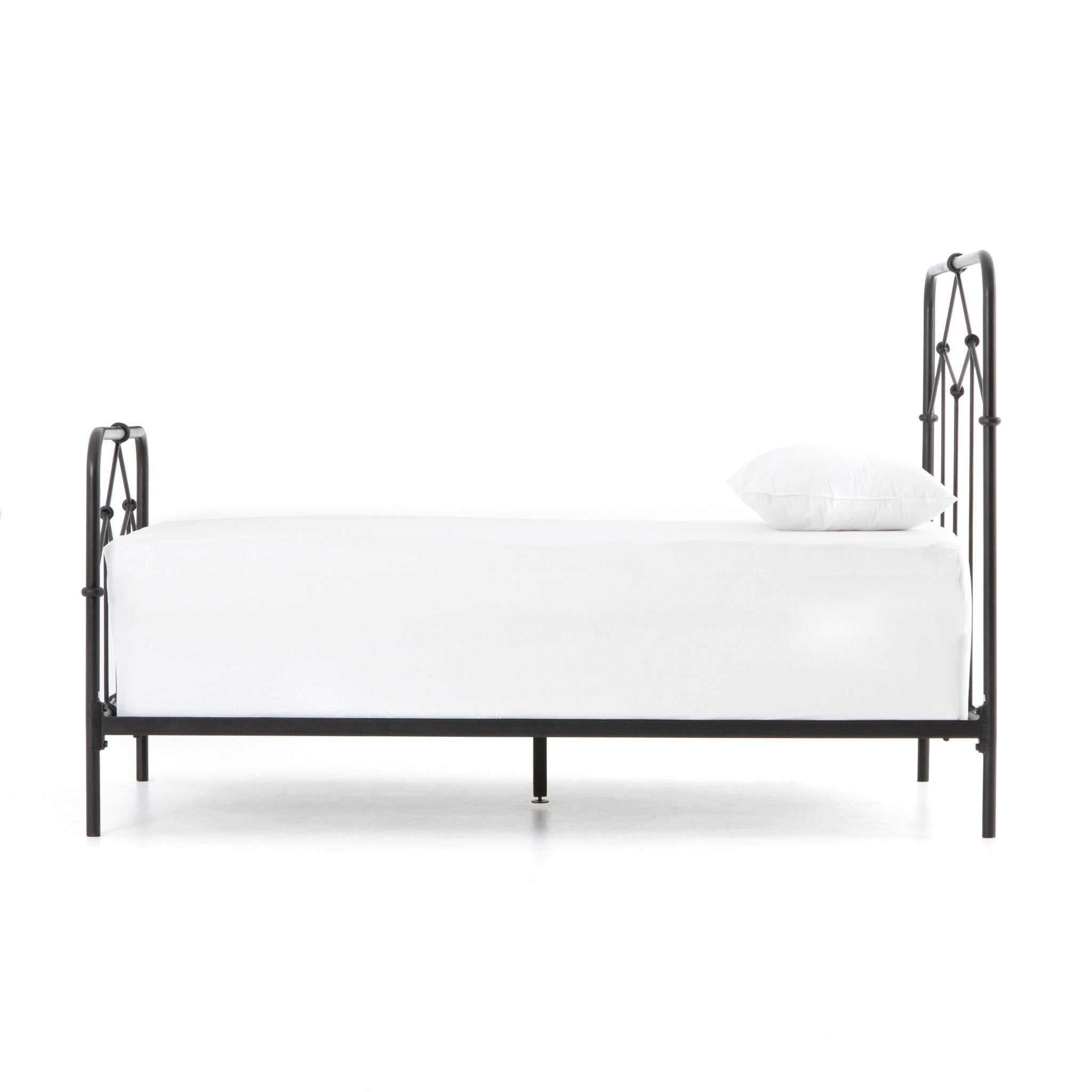 Casey Bed - Sandblasted Vintage Black