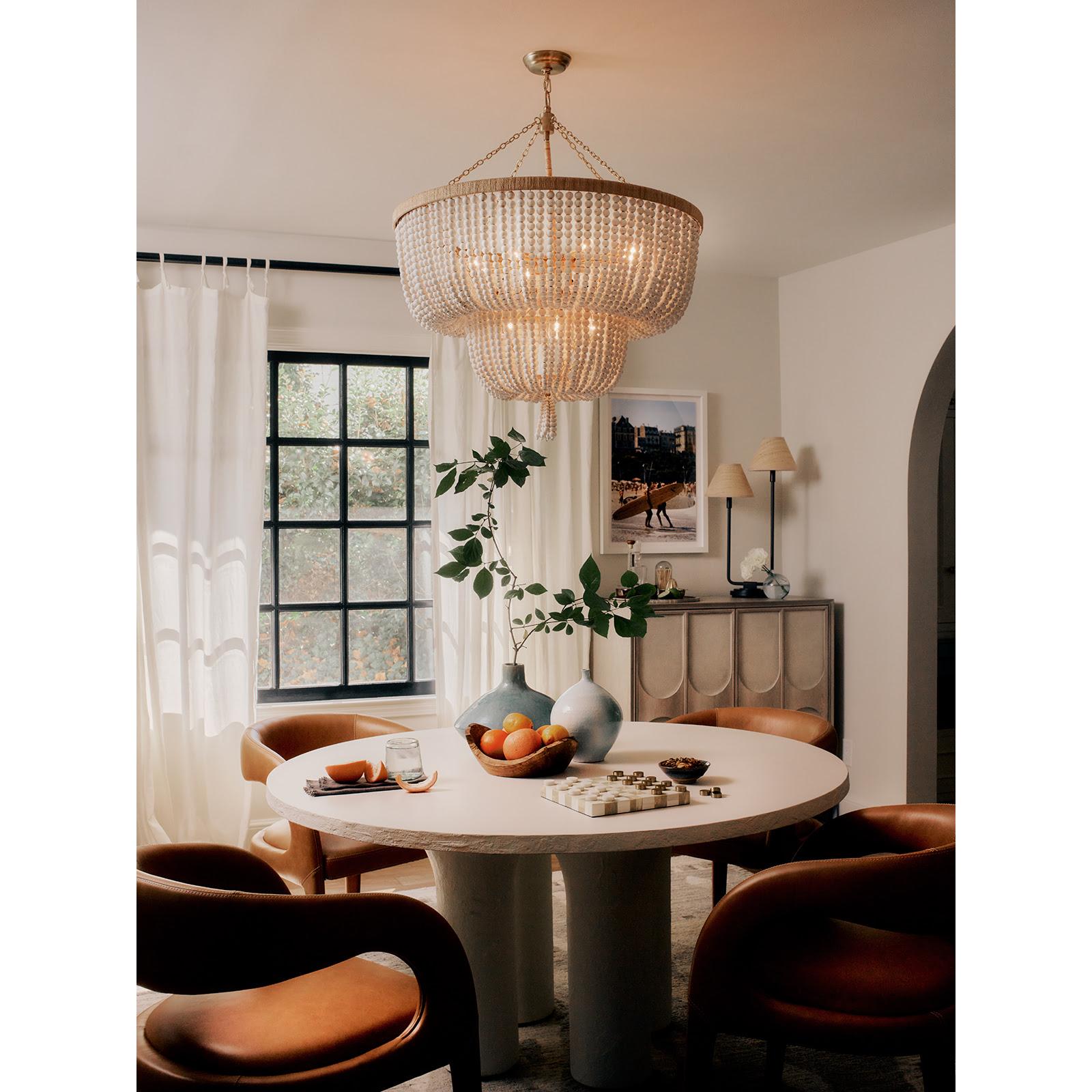 Cameron Chandelier (White)