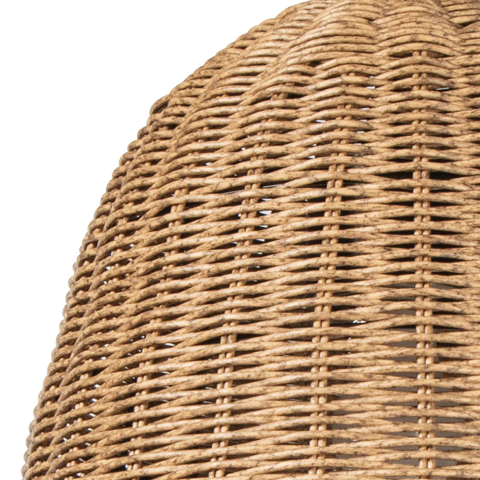 Beehive Outdoor Pendant Small (Weathered Natural)
