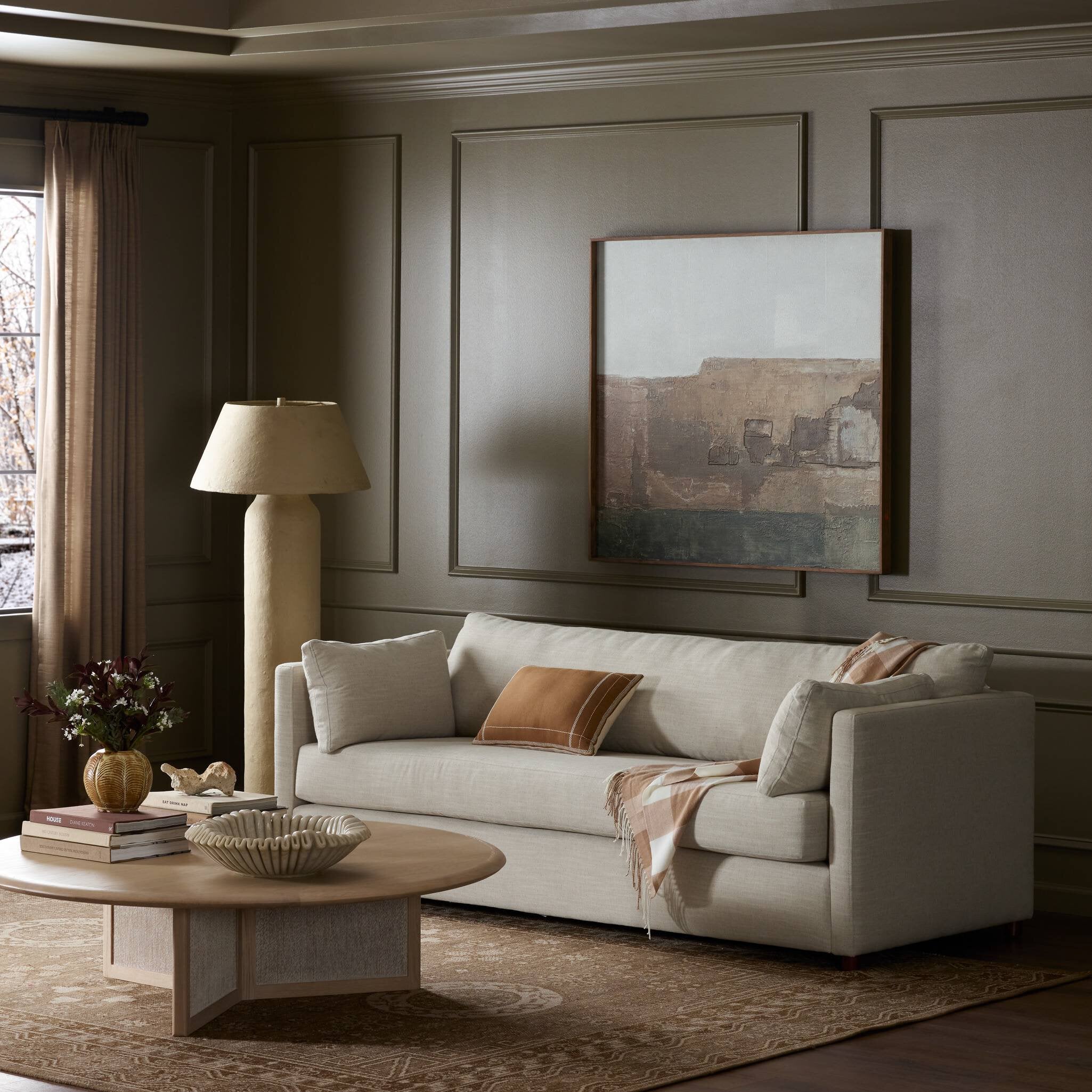 Lincoln Sofa - Savoy Parchment