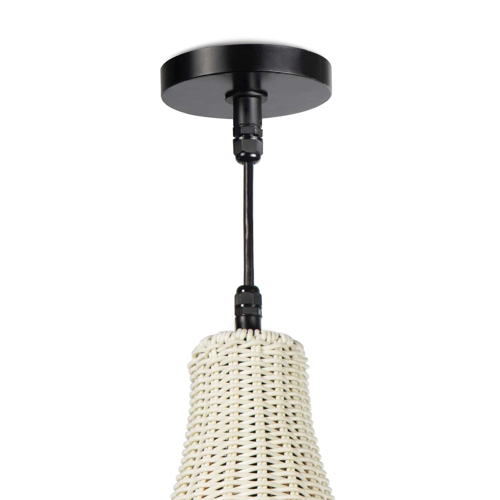 Vista Outdoor Chandelier (White)