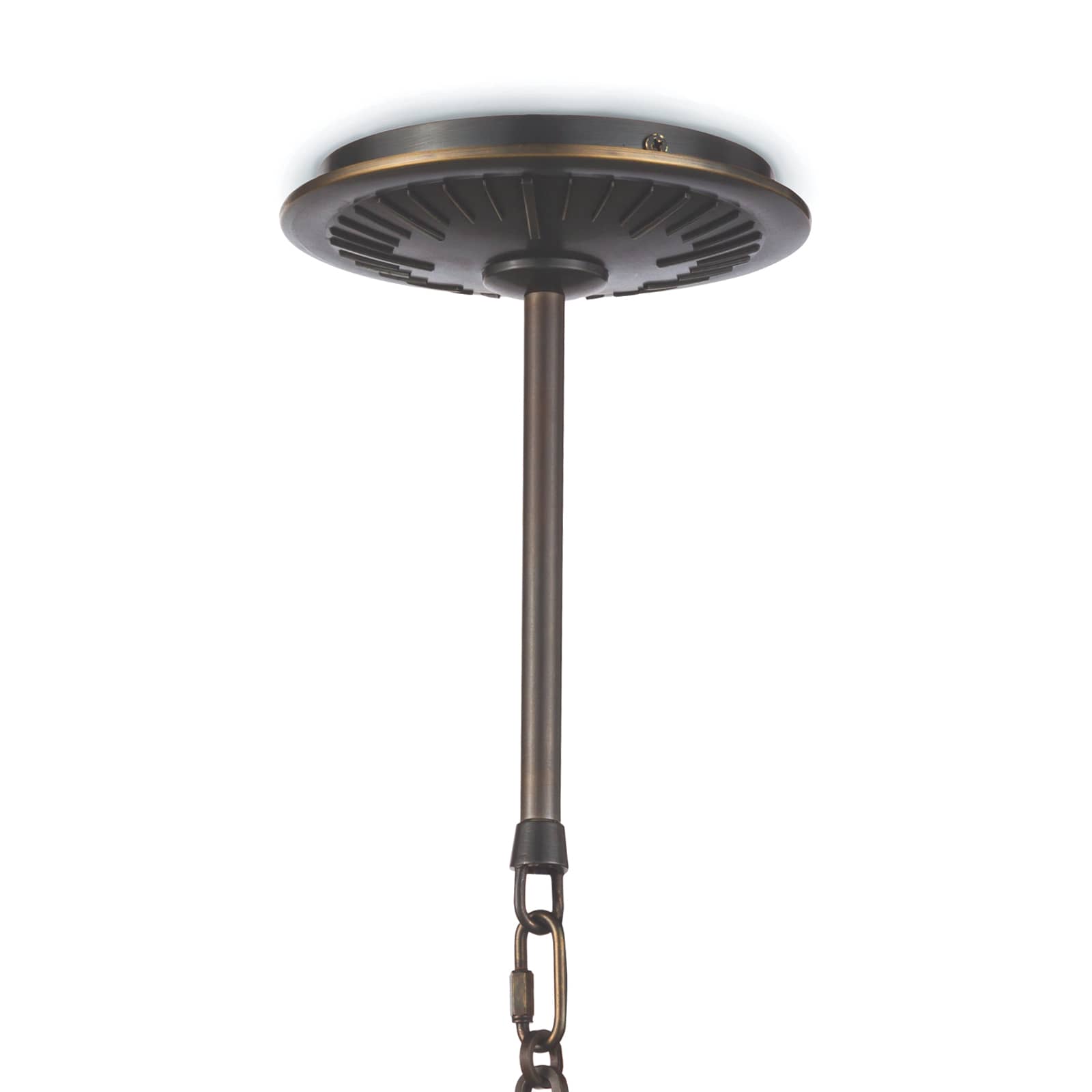 Otis Pendant Small (Blackened Brass and Natural Brass)