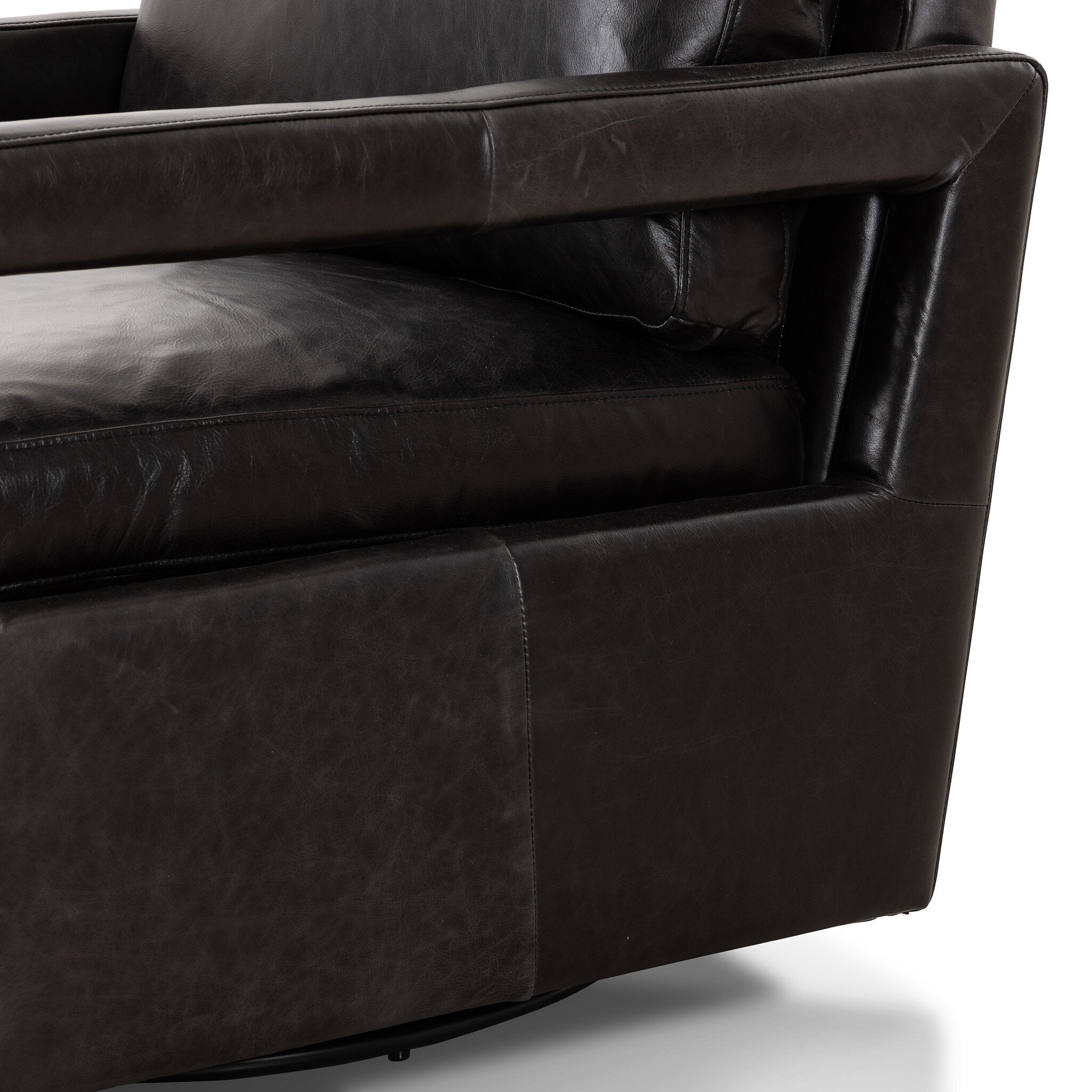 Olson Swivel Chair - Sonoma Black