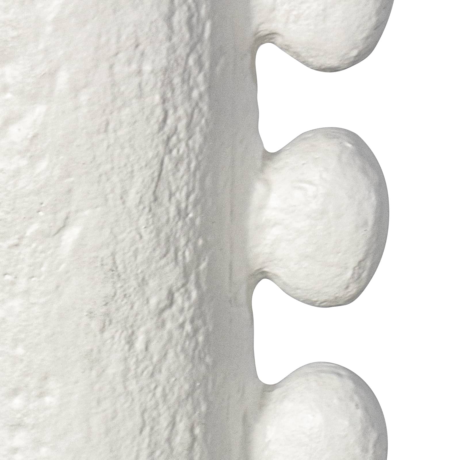 Sanya Metal Vase Large (White)
