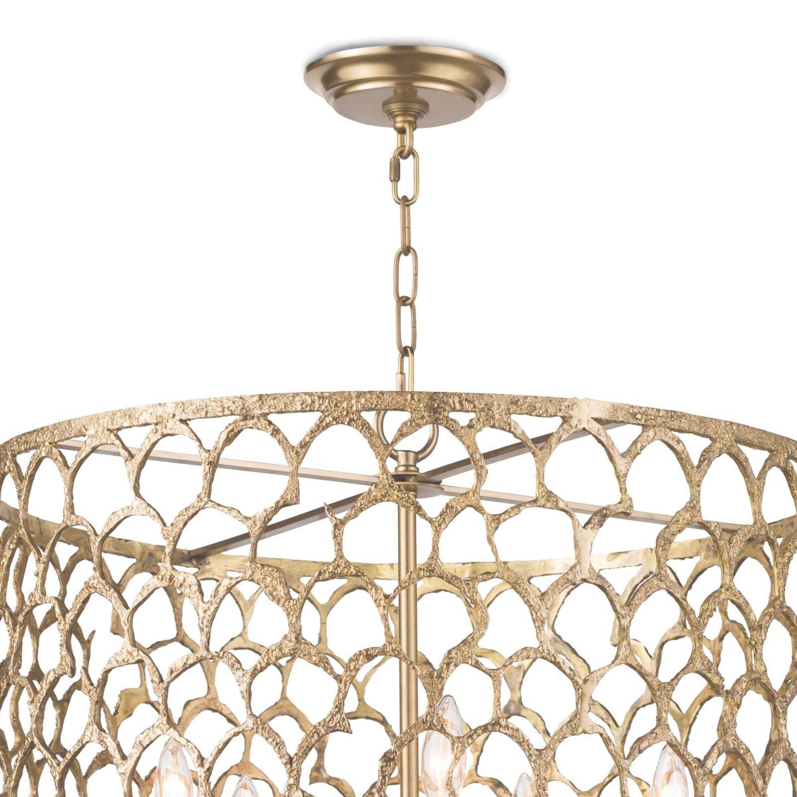Cabana Chandelier (Brass)