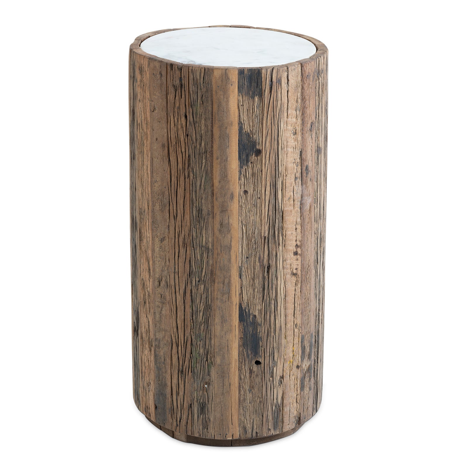 Eli Wood Side Table (Tall)
