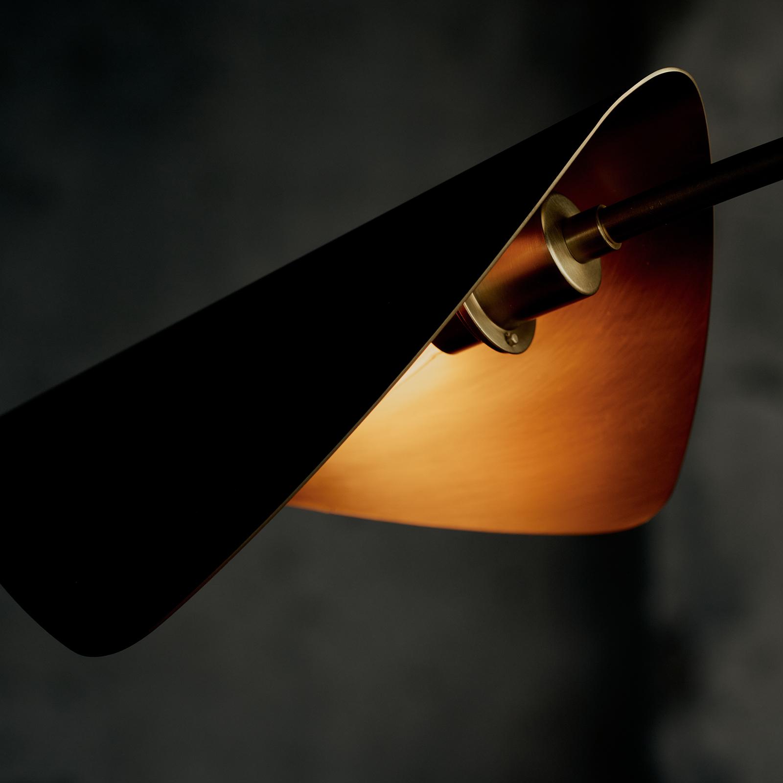 Eclipse Chandelier (Natural Brass)