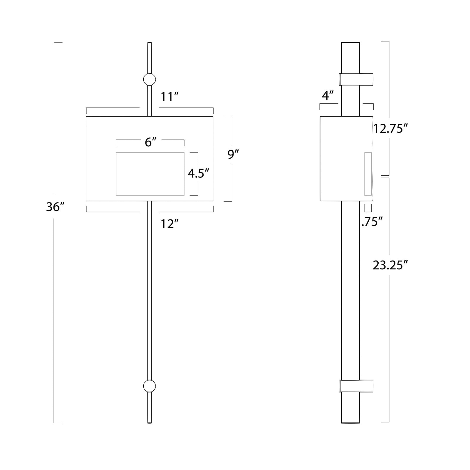 Taurus Sconce (Polished Nickel)