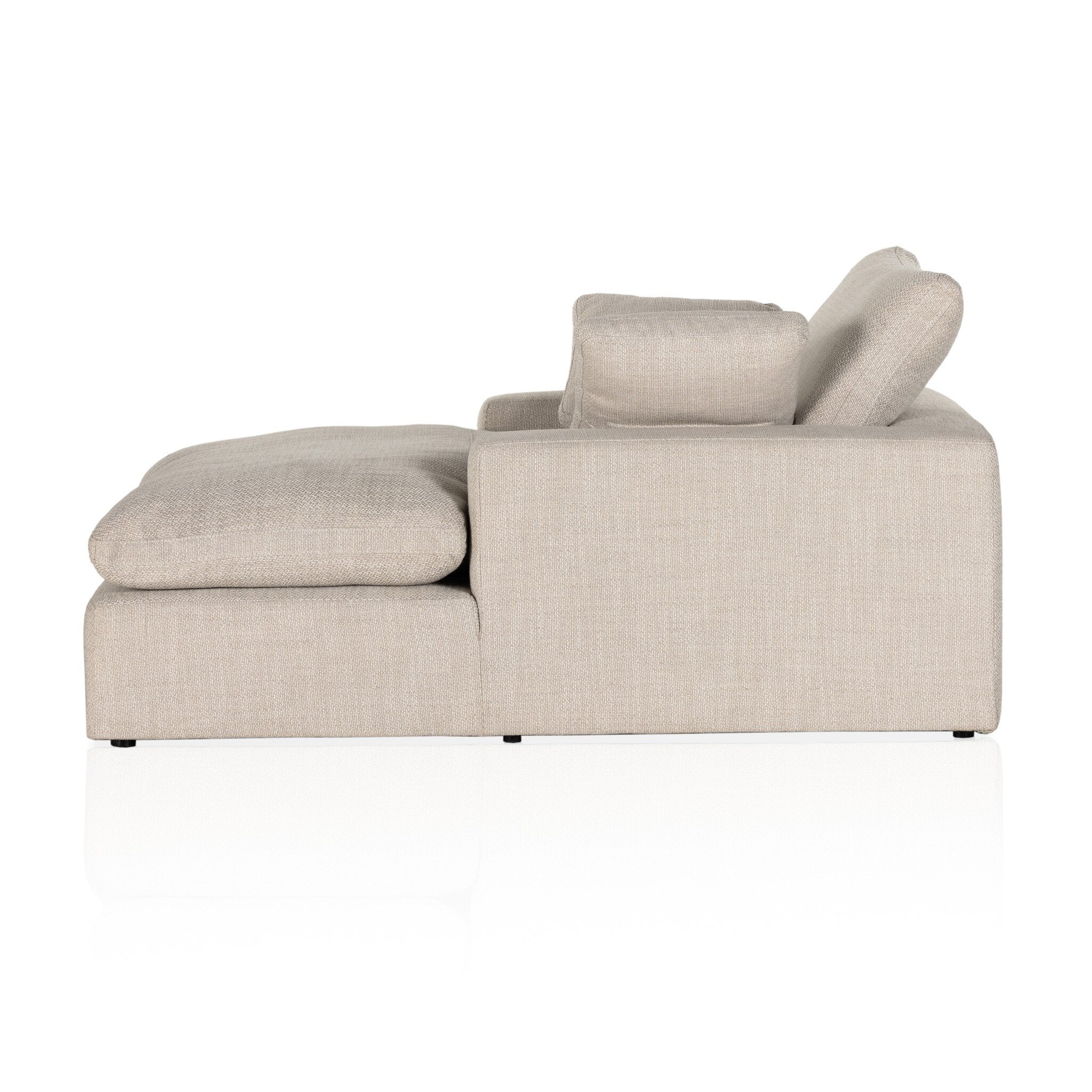 Stevie Chaise Lounge - Gibson Wheat