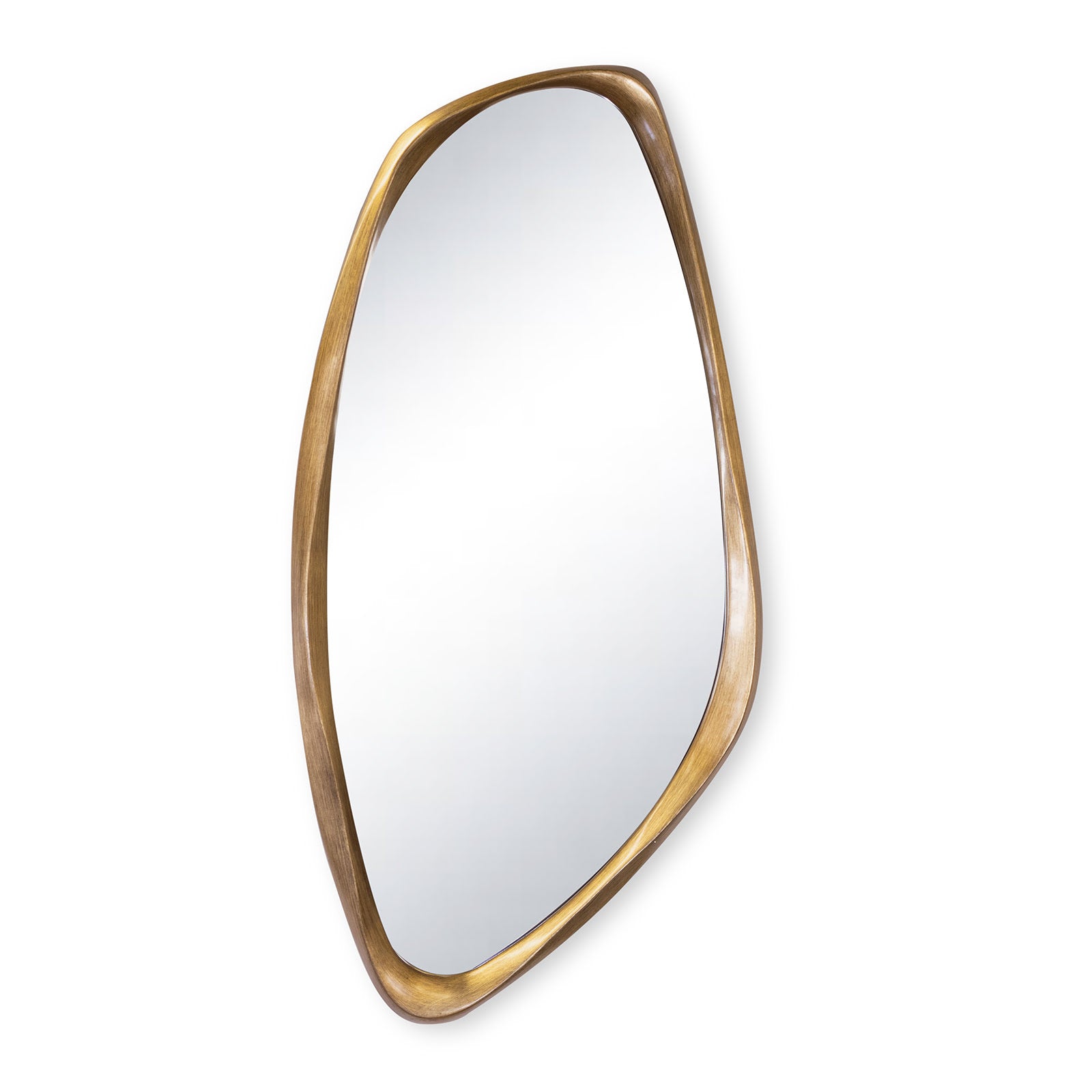 Galet Mirror (Antique Gold Leaf)