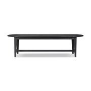 Alfie Dining Table - Black Pine