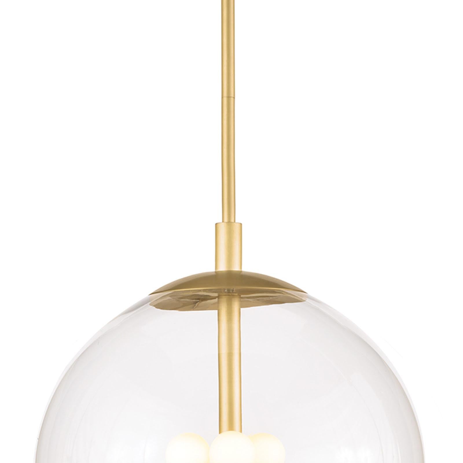 Cafe Pendant Small (Natural Brass)