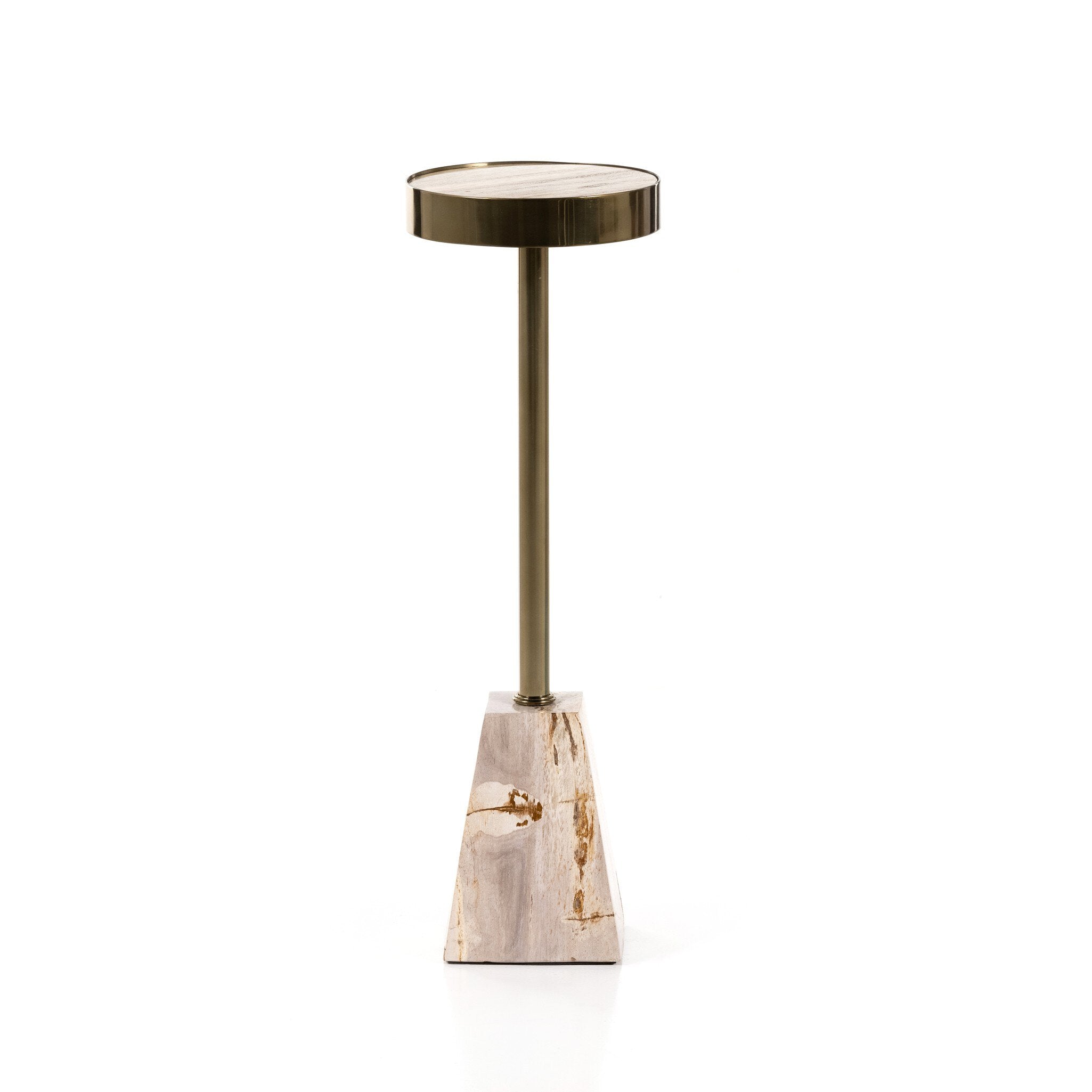 Galen End Table - Light Petrified Wood