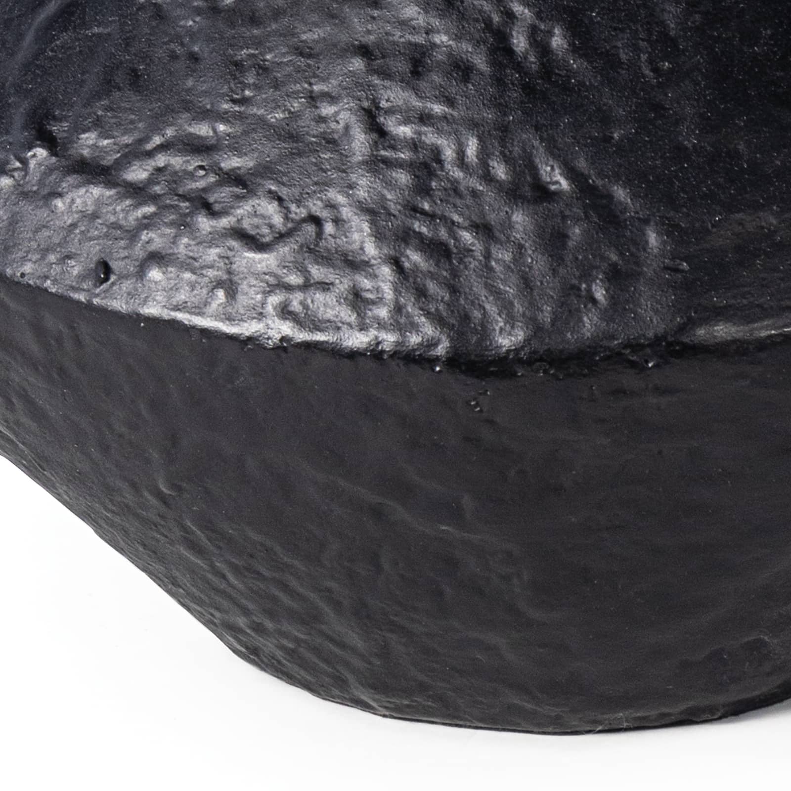 Poe Metal Vase (Black)