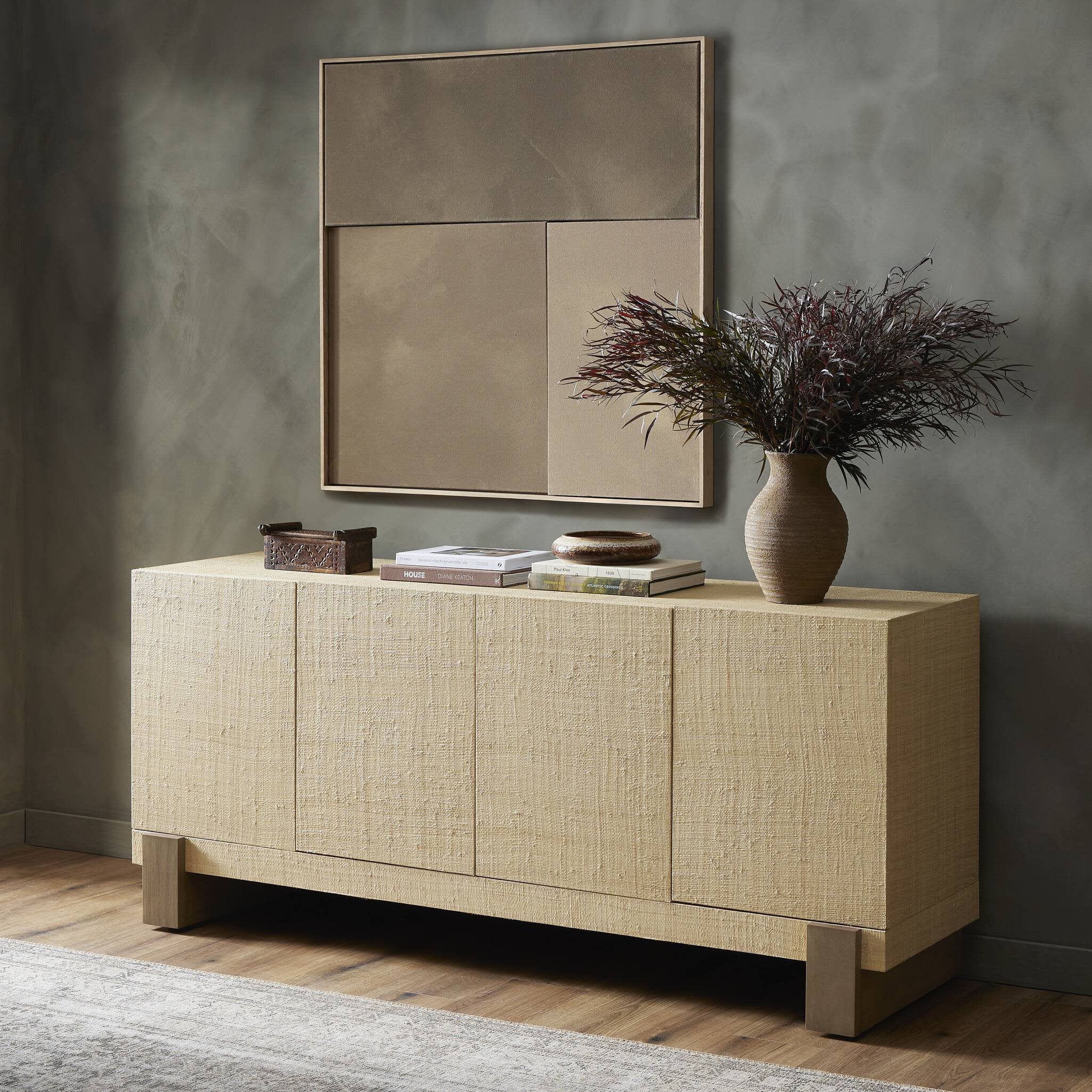 Hatch Sideboard - Natural Raffia