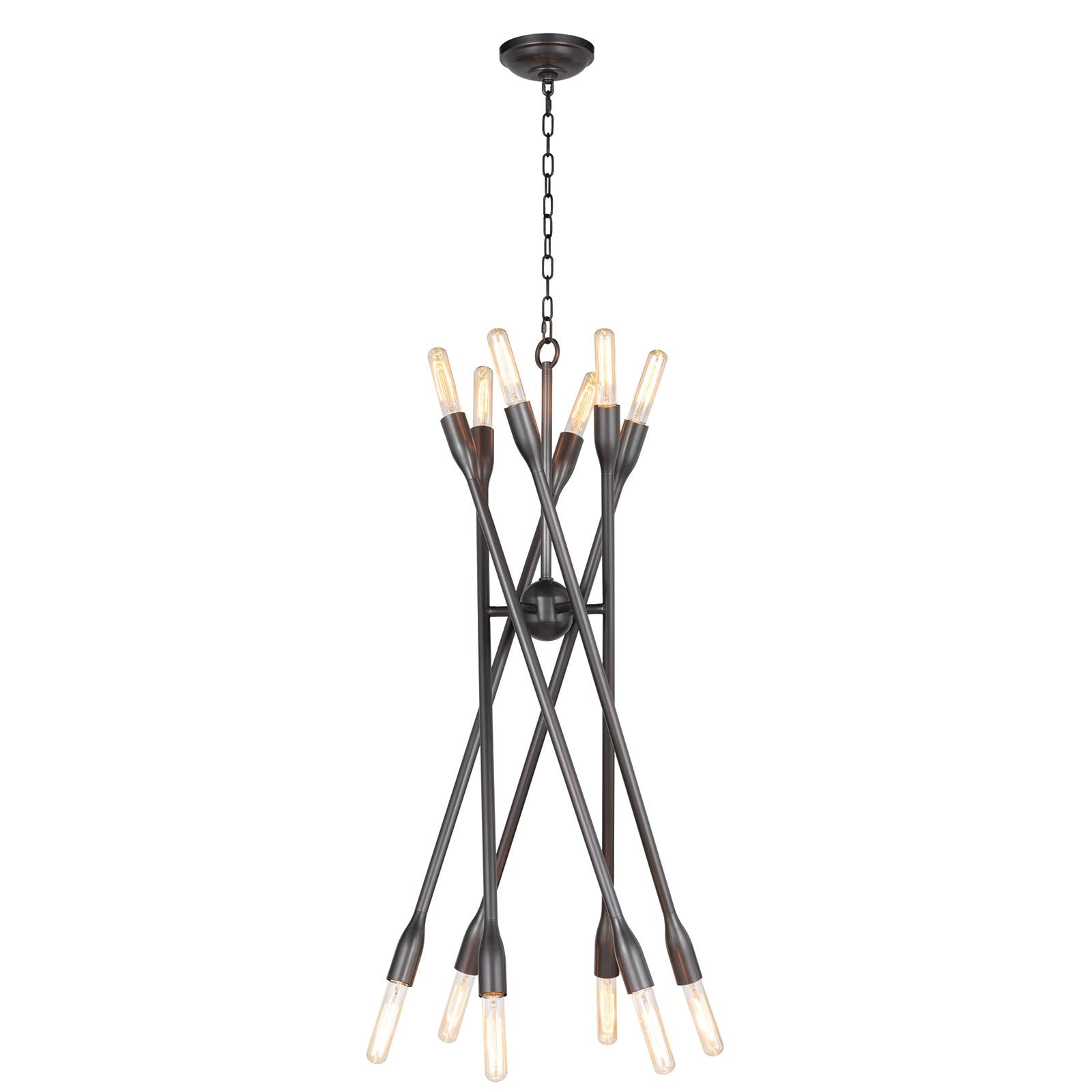 Cobra Chandelier Large (Oil Rubbed Bronze)