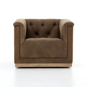 Maxx Swivel Chair - Umber Grey