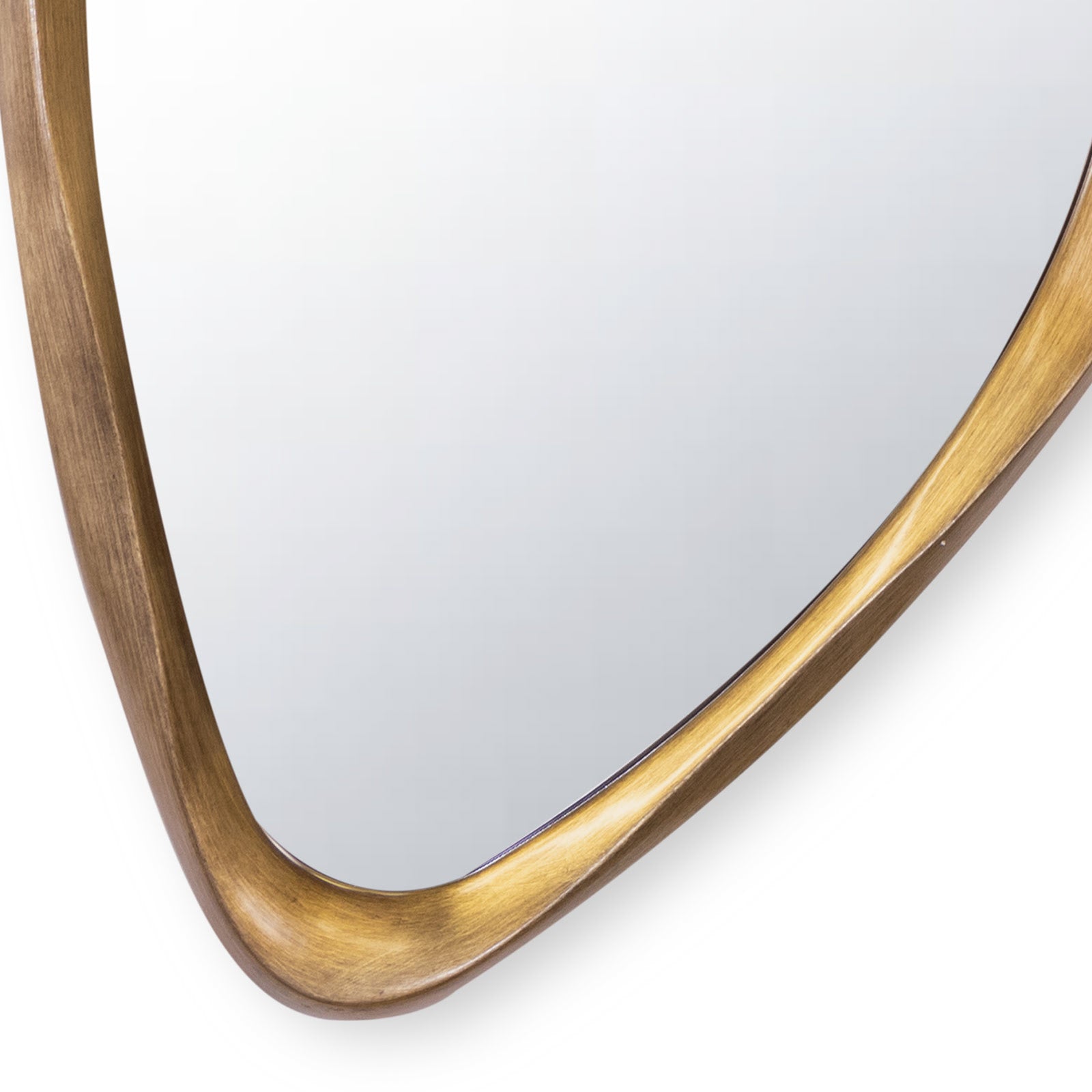 Galet Mirror (Antique Gold Leaf)