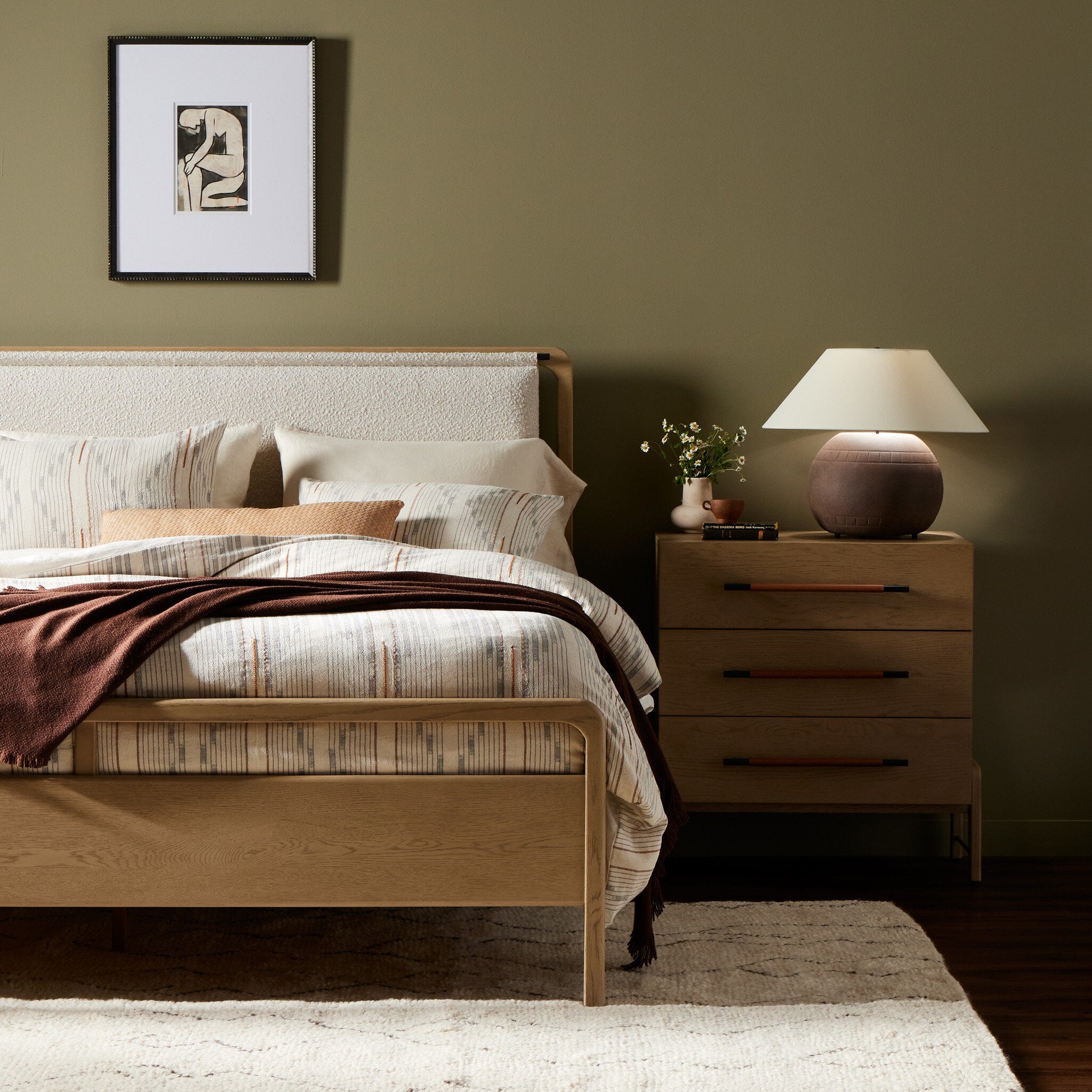 Rosedale Bed - Knoll Natural