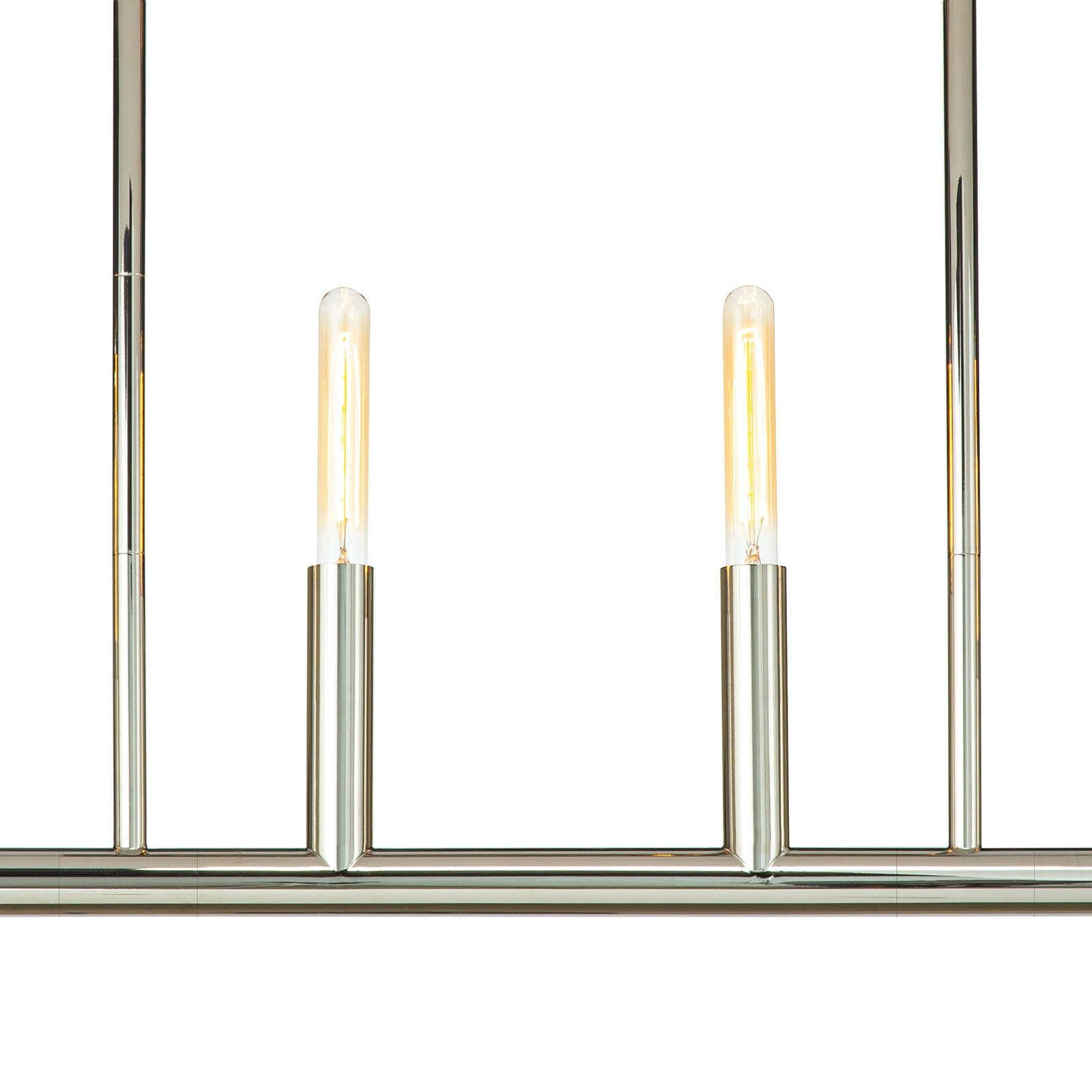 Wolfe Linear Chandelier (Polished Nickel)