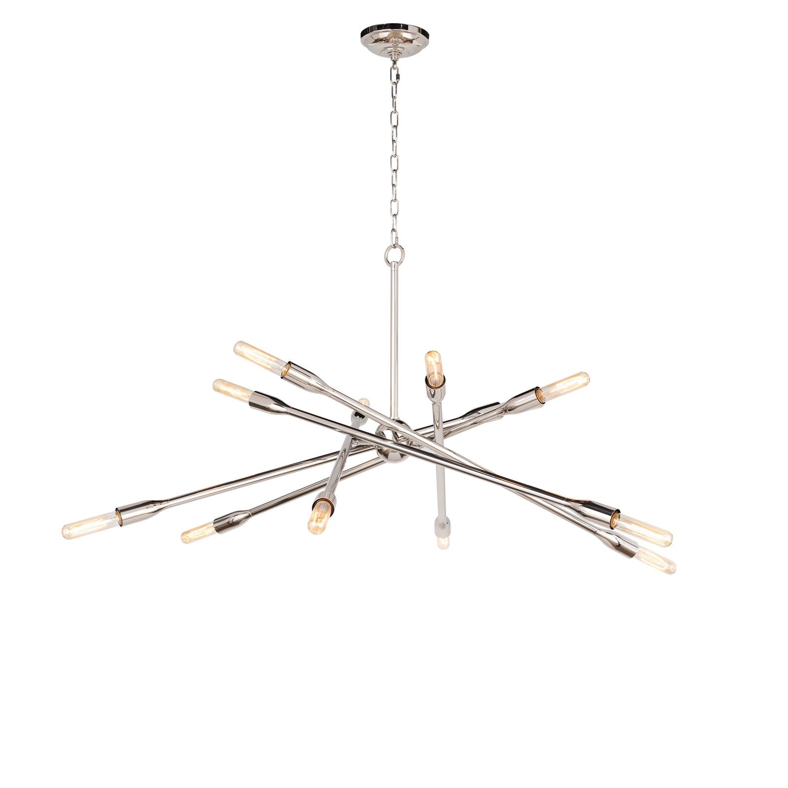 Cobra Chandelier Large (Polished Nickel)