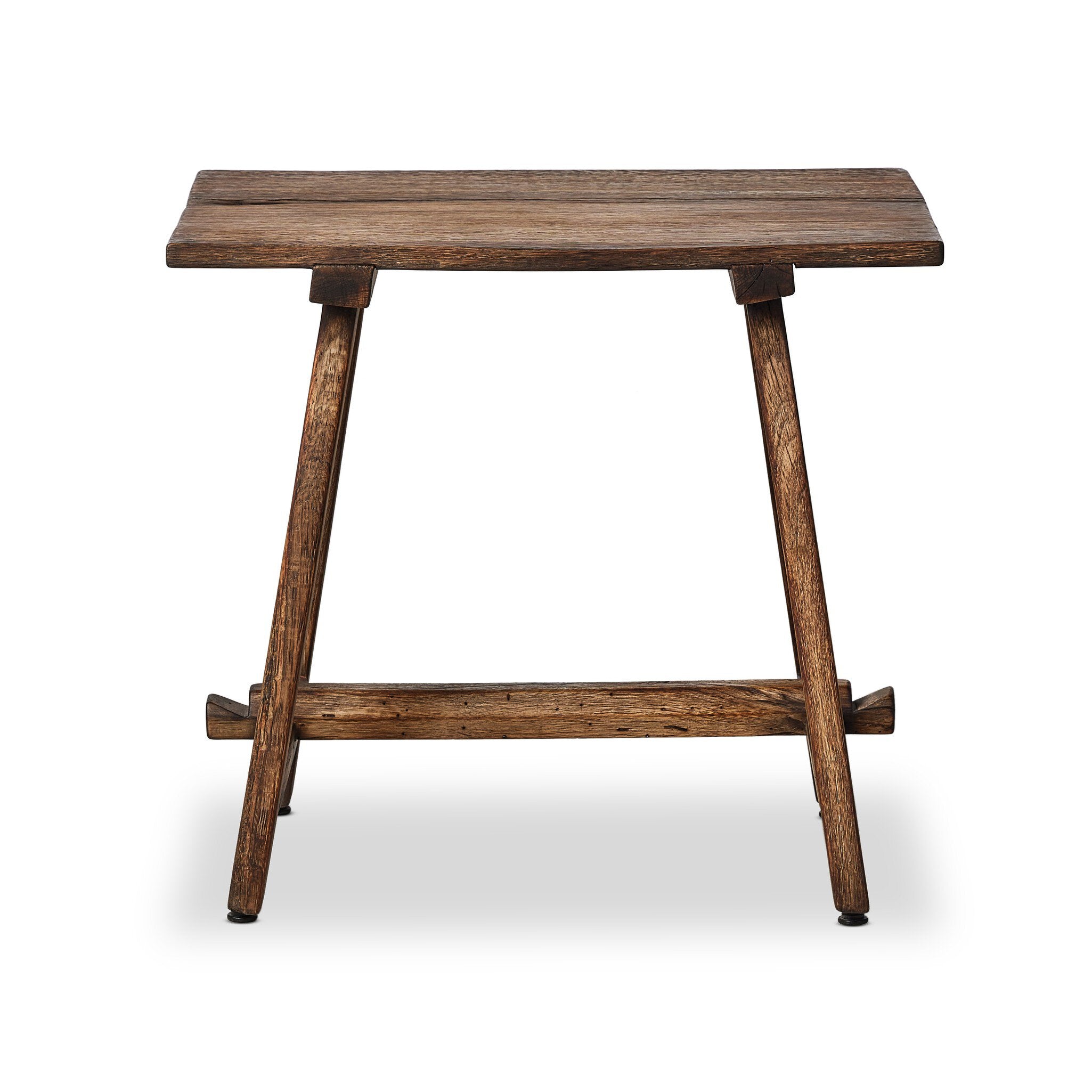 Elio End Table - Burnt Bleached Oak