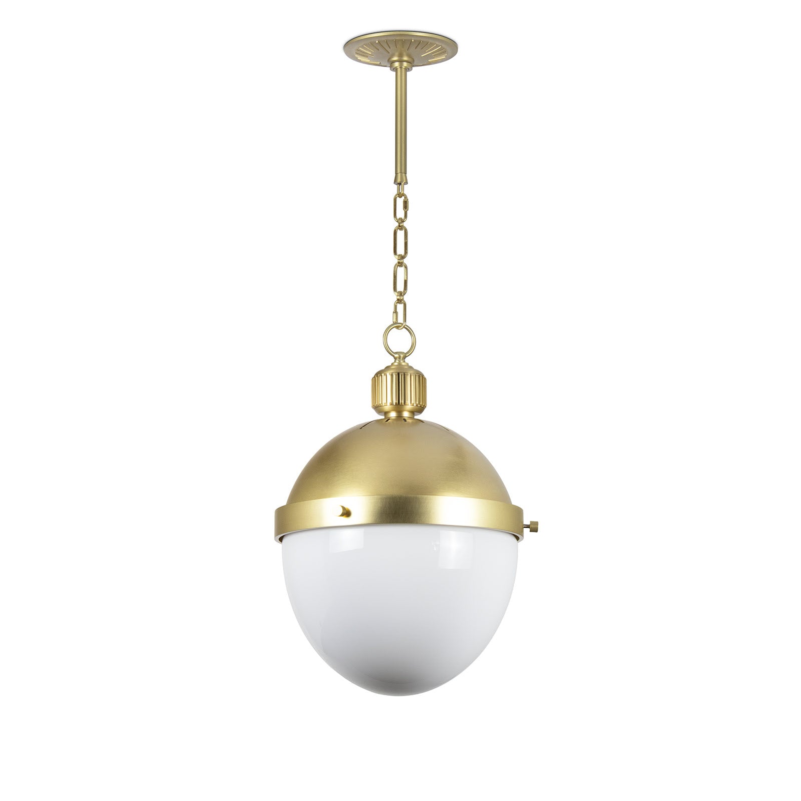 Otis Pendant Medium (Natural Brass)