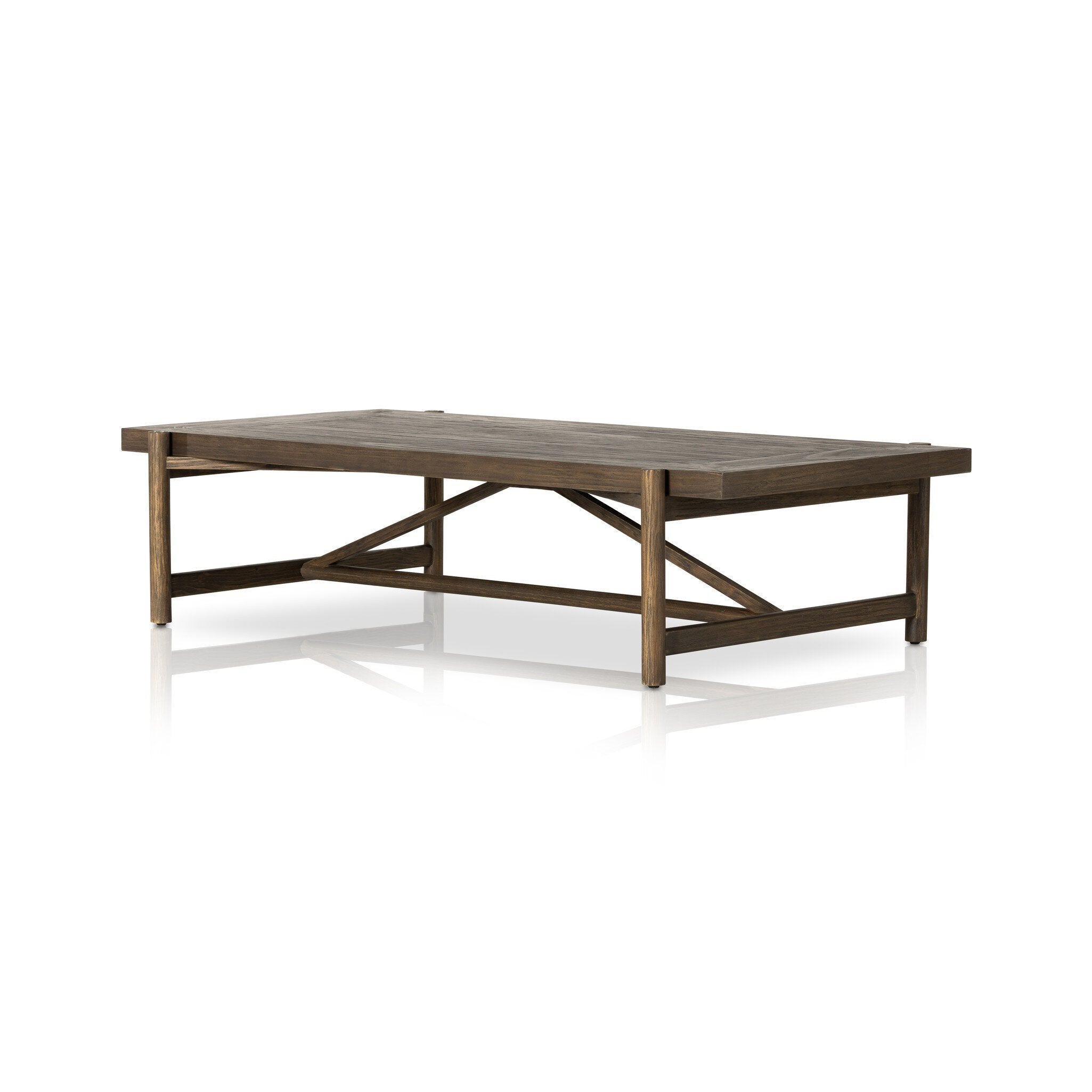 Goldthwaite Coffee Table - Sienna Brown Pine Veneer
