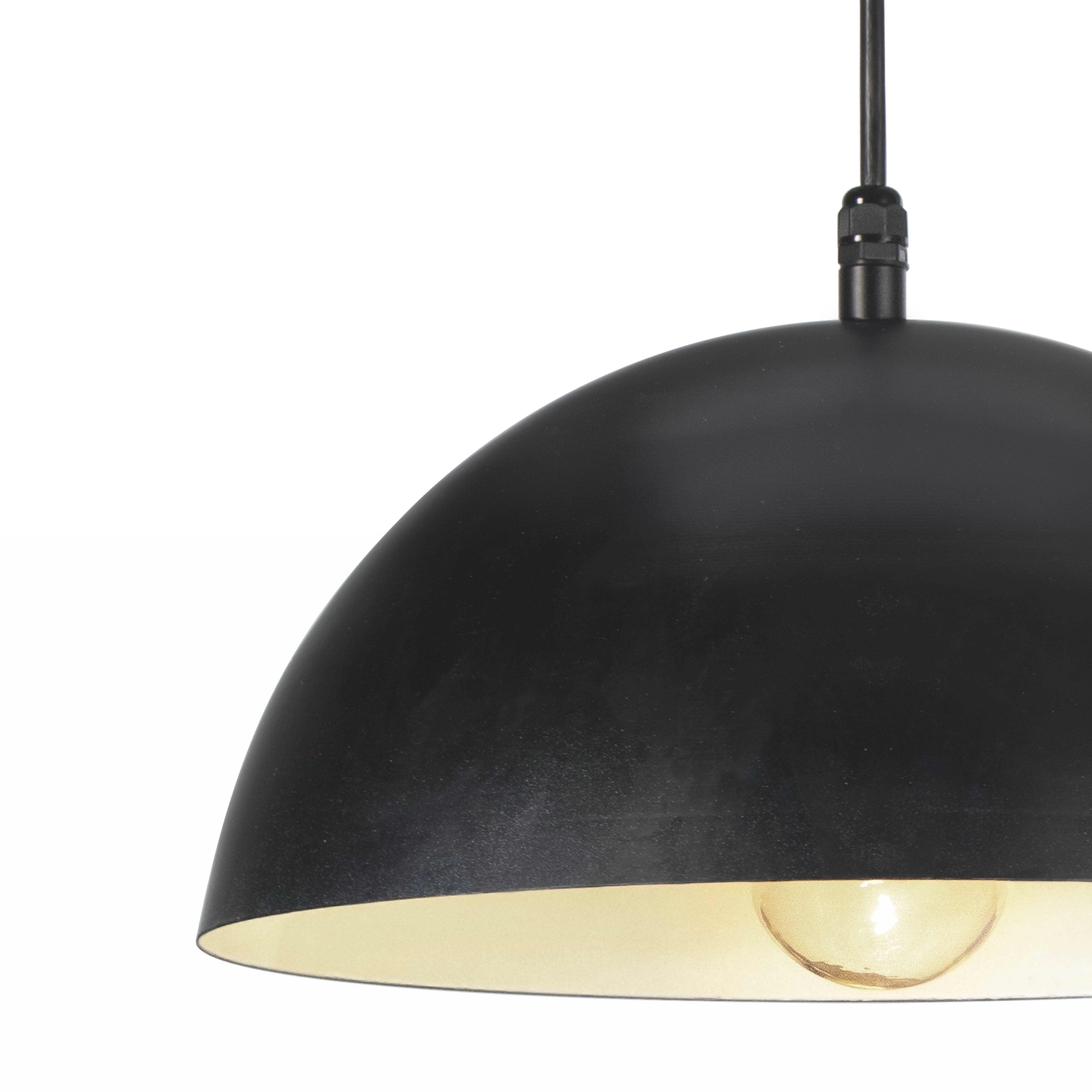 Peridot Outdoor Pendant Small (Black)