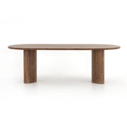Paden Dining Table - Seasoned Brown Acacia