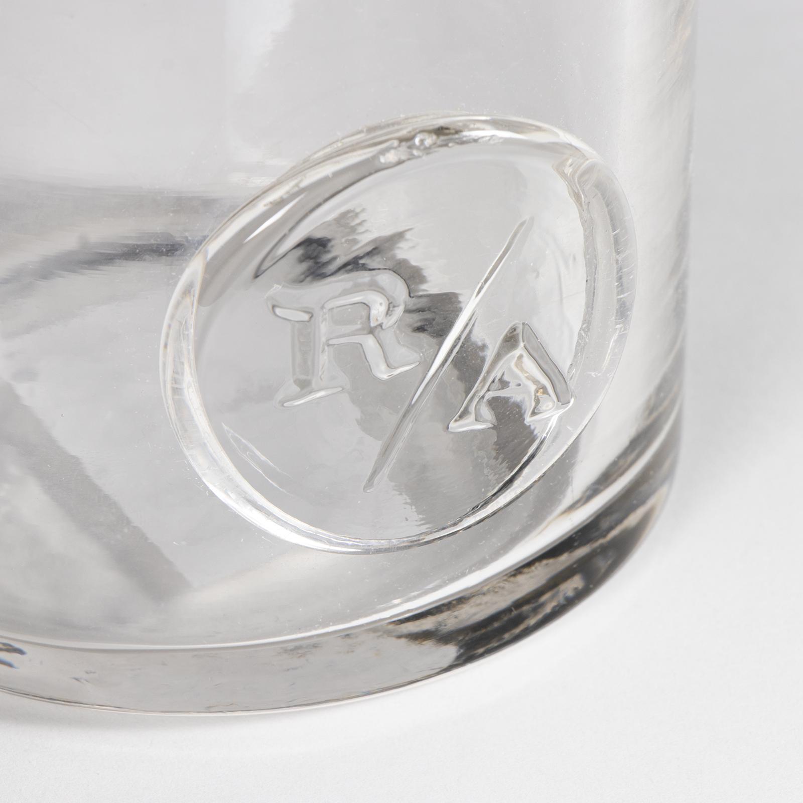 Monogram Glass Votive Small (Clear)
