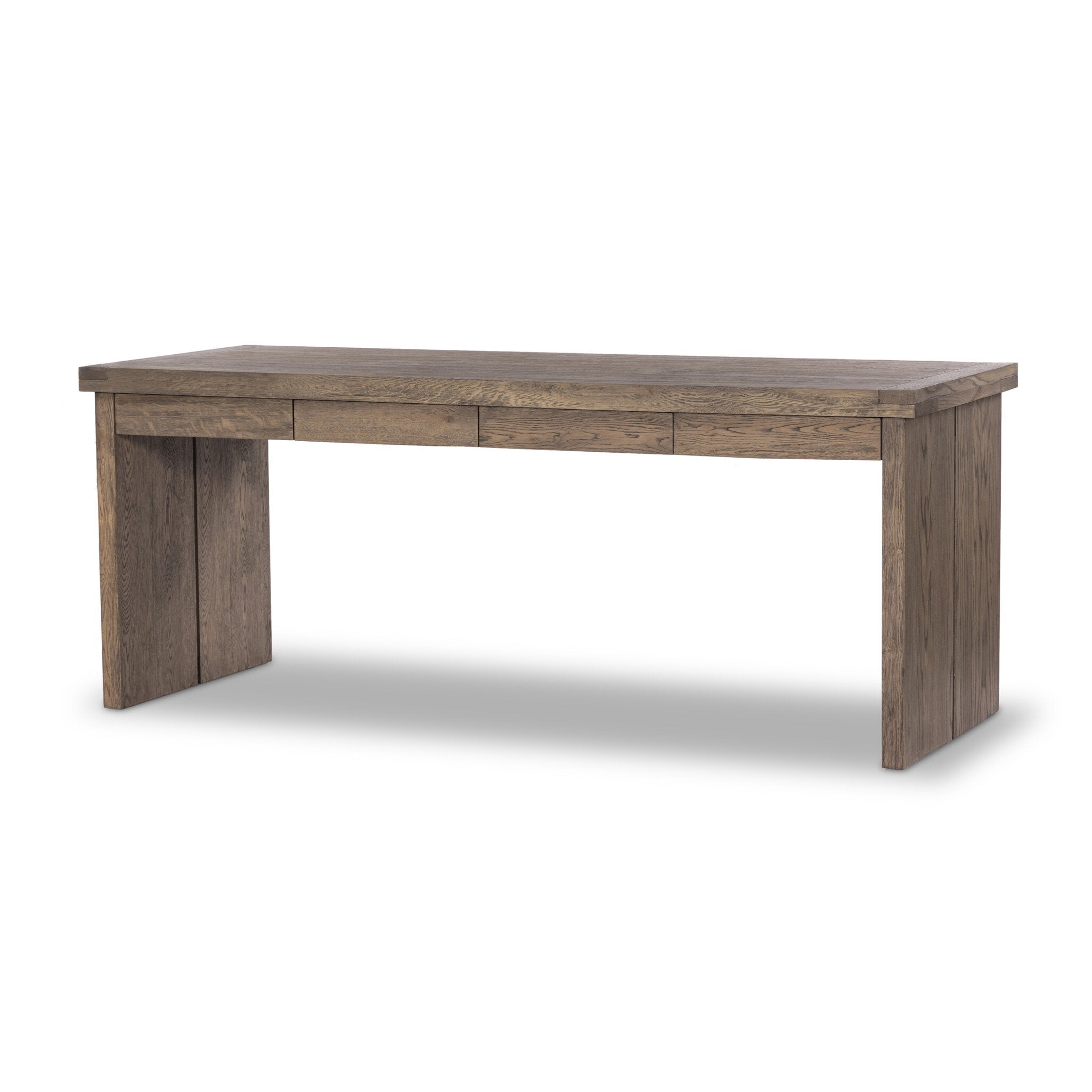 Warby Desk - Worn Oak
