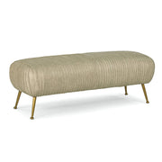 Beretta Leather Bench (Cappuccino)
